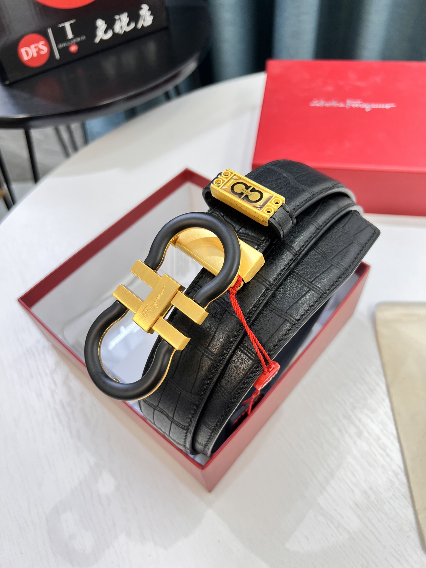 Streetwear Belt Ferragamo 319588 size:3.5cm - vstockx