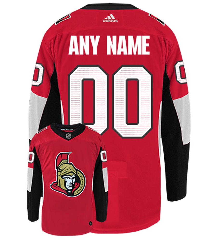 Ottawa Senators Adidas Authentic Home NHL Hockey Jersey - vstockx