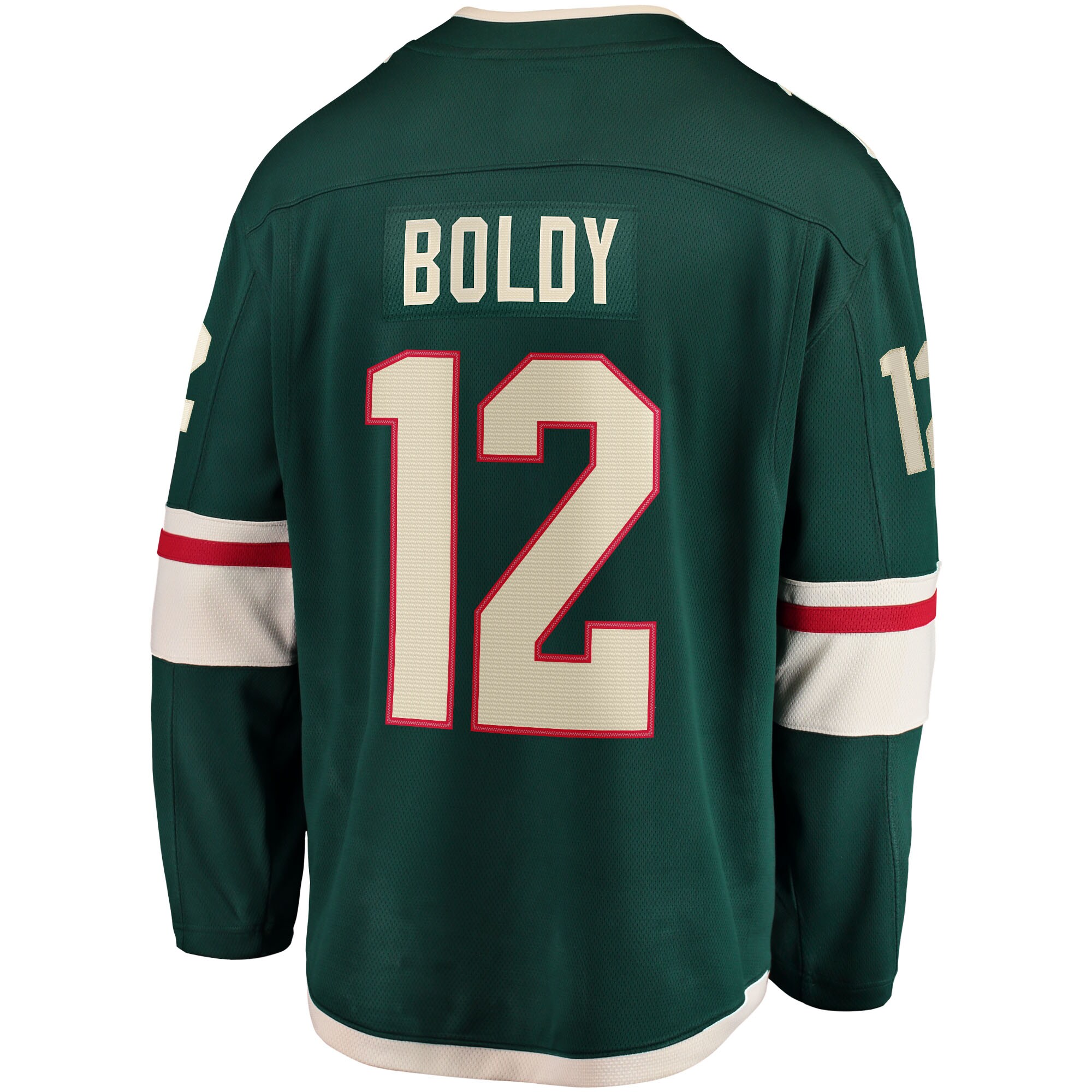 Matthew Boldy Minnesota Wild Fanatics Branded Home Breakaway Player Jersey - Green - vstockx