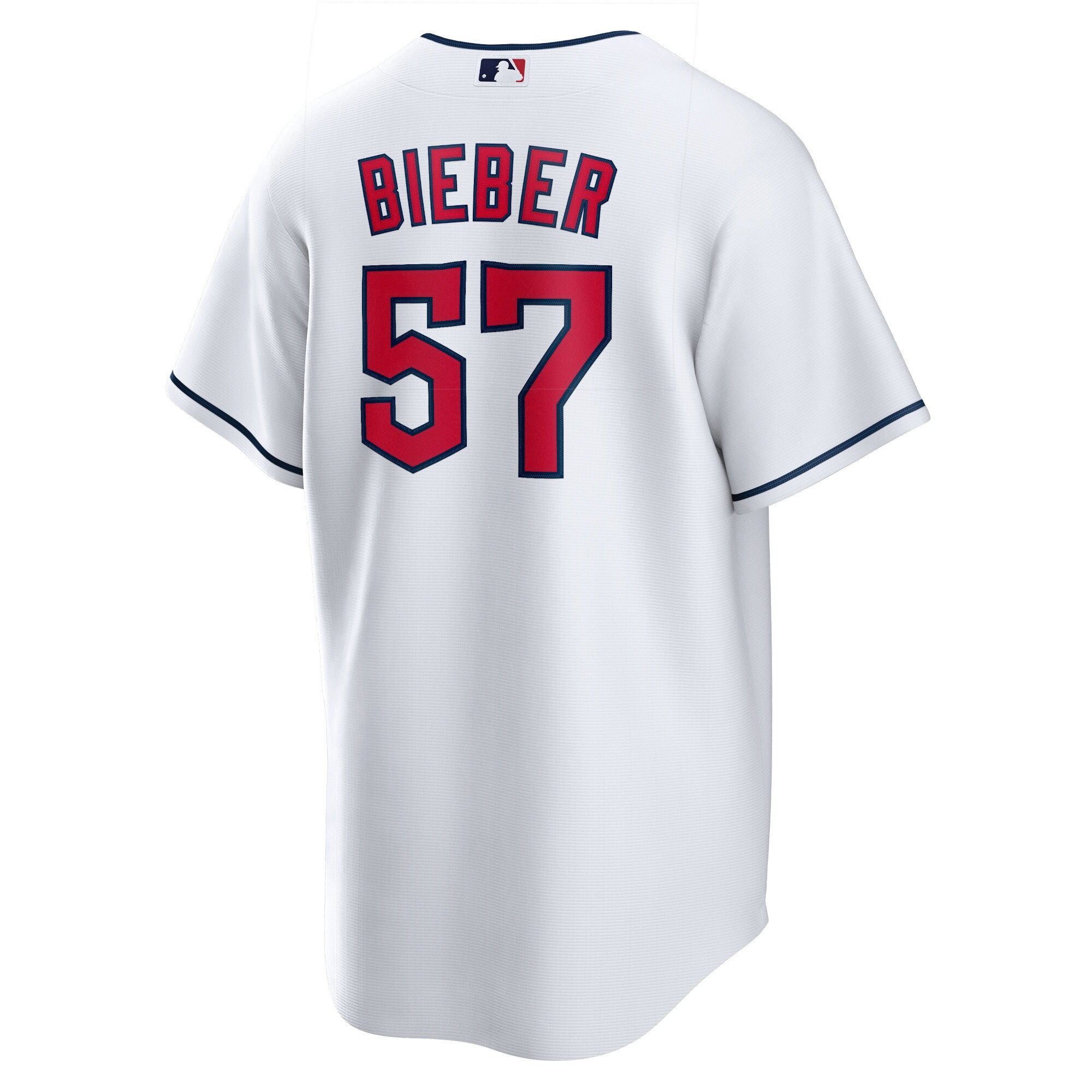 Shane Bieber Cleveland Guardians Nike Replica Player Jersey - White - vstockx