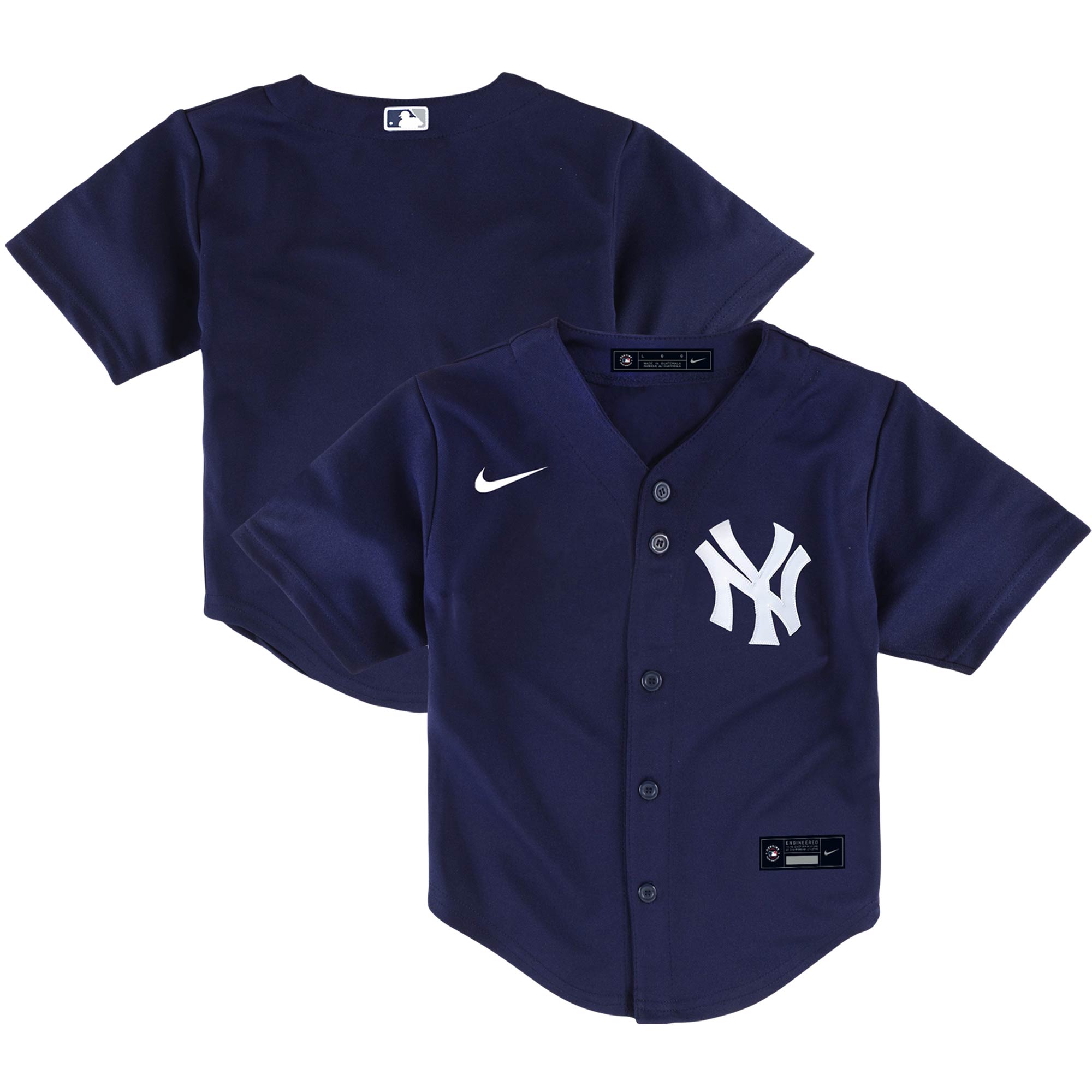 New York Yankees Nike Toddler Alternate Replica Team Jersey - Navy - vstockx