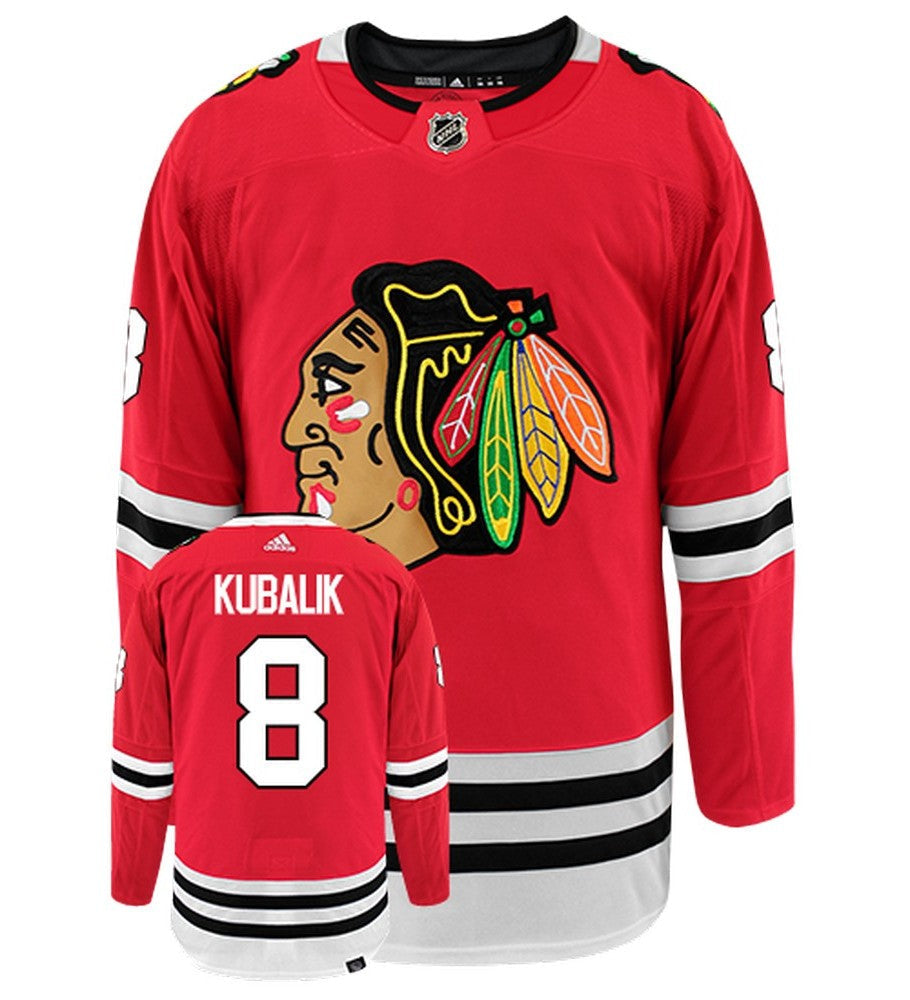 Dominik Kubalik Chicago Blackhawks Adidas Primegreen Authentic NHL Hockey Jersey - vstockx