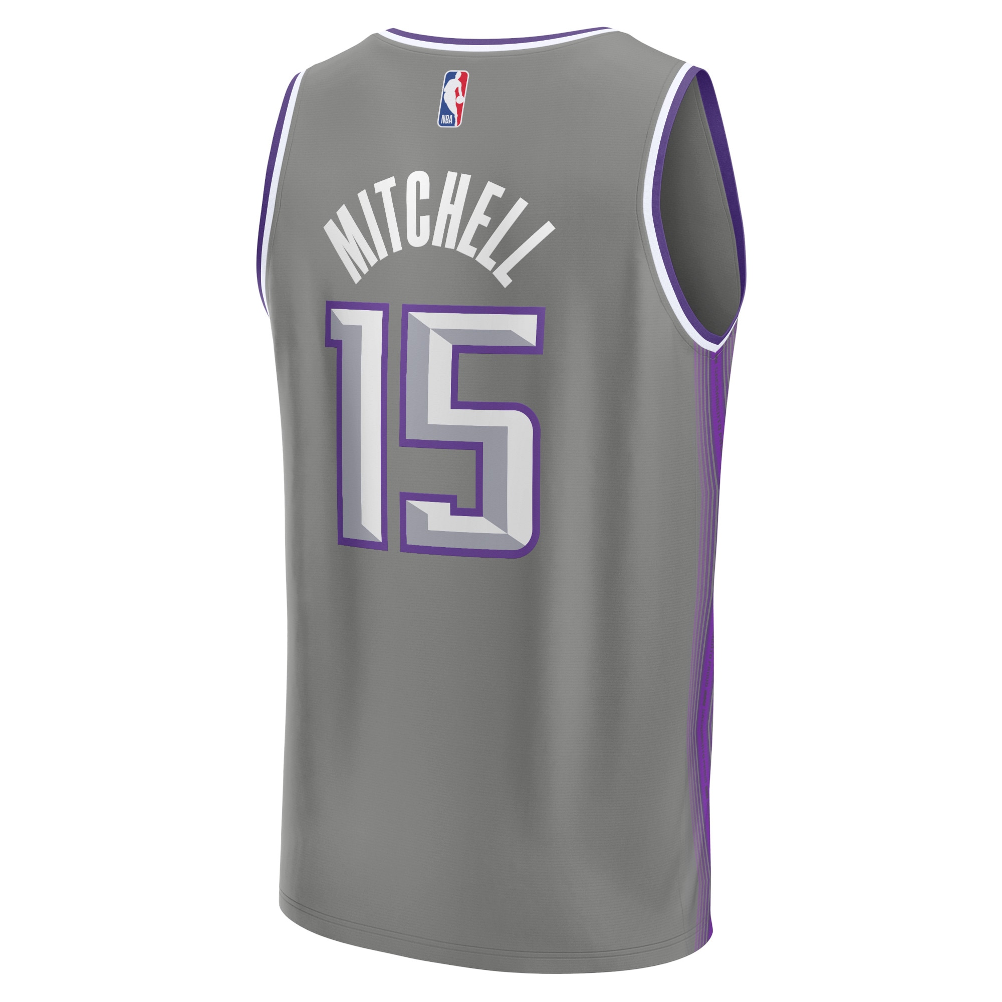 Davion Mitchell Sacramento Kings Fanatics Branded 2022/23 Fastbreak Jersey - City Edition - Gray - vstockx