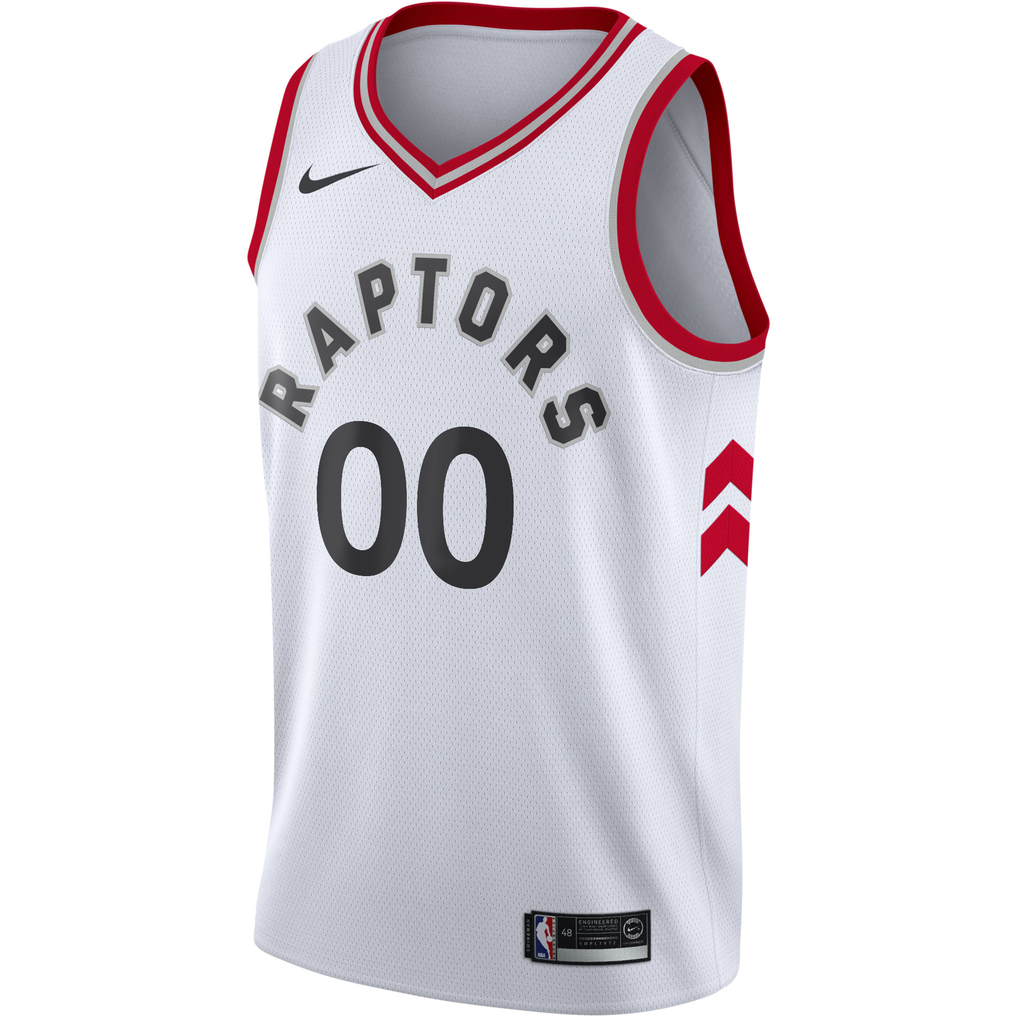 Toronto Raptors Nike 2020/21 Swingman Custom Jersey - Association Edition - White - vstockx