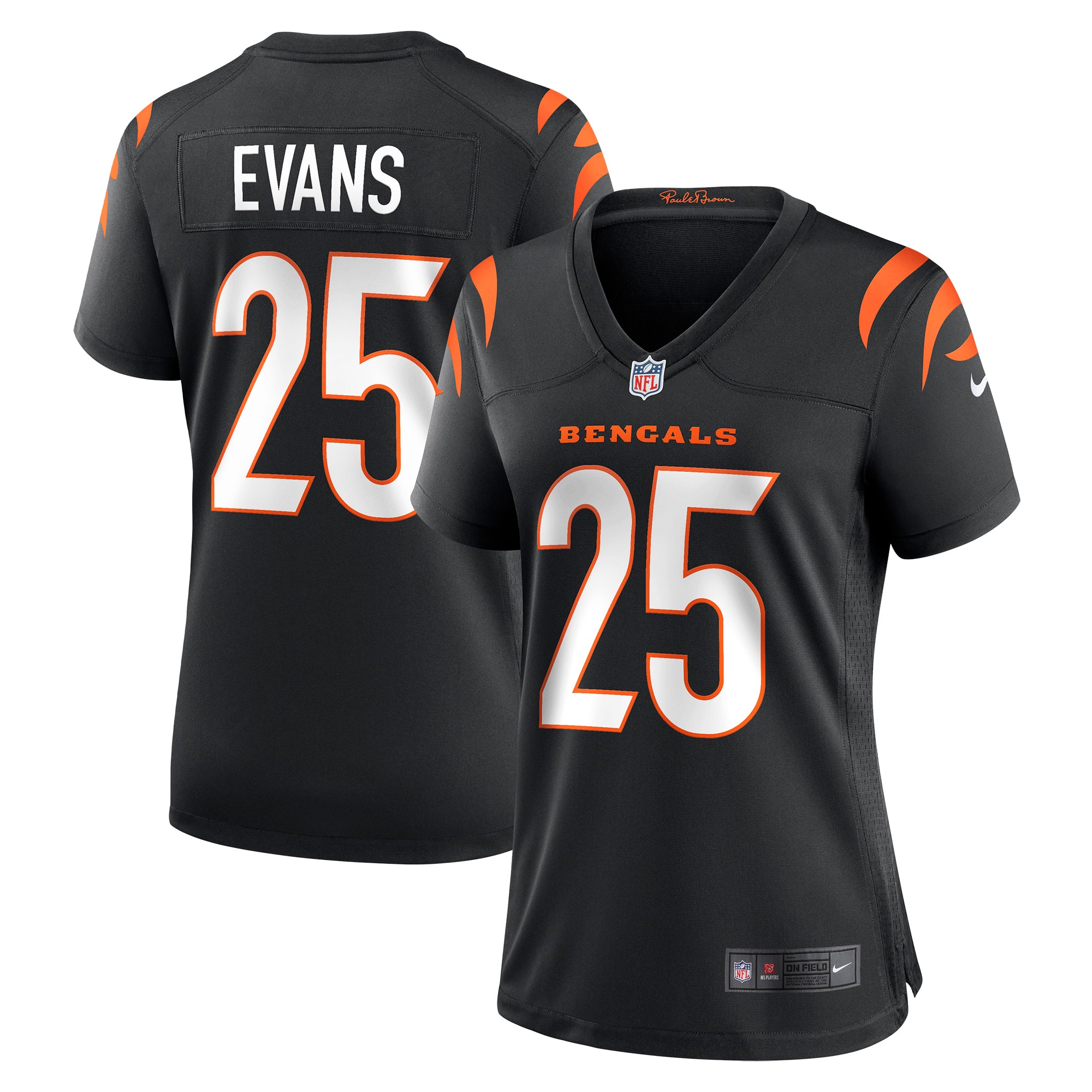Chris Evans Cincinnati Bengals Nike Women's Game Jersey - Black - vstockx