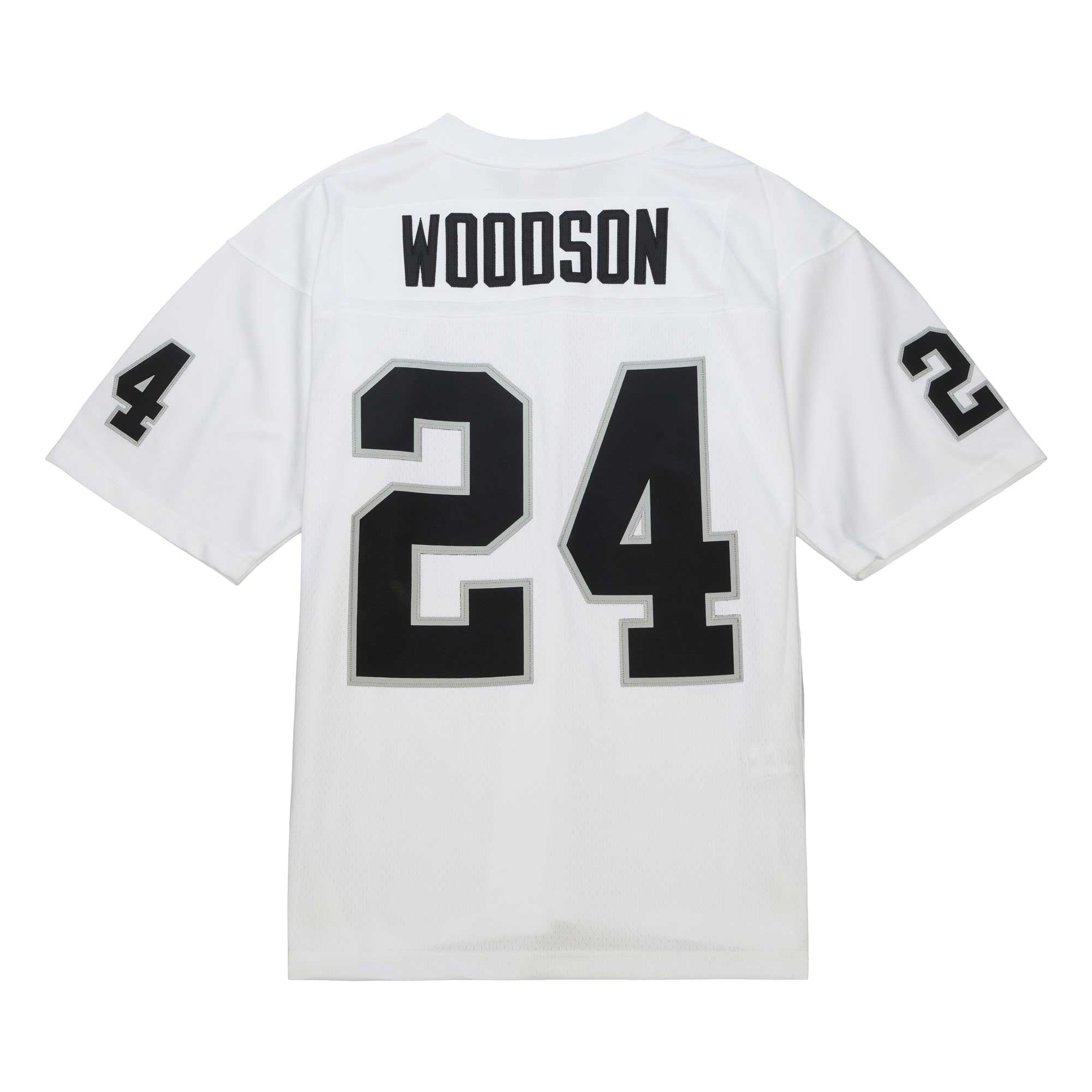 Charles Woodson Las Vegas Raiders Mitchell & Ness Legacy Replica Jersey - White - vstockx