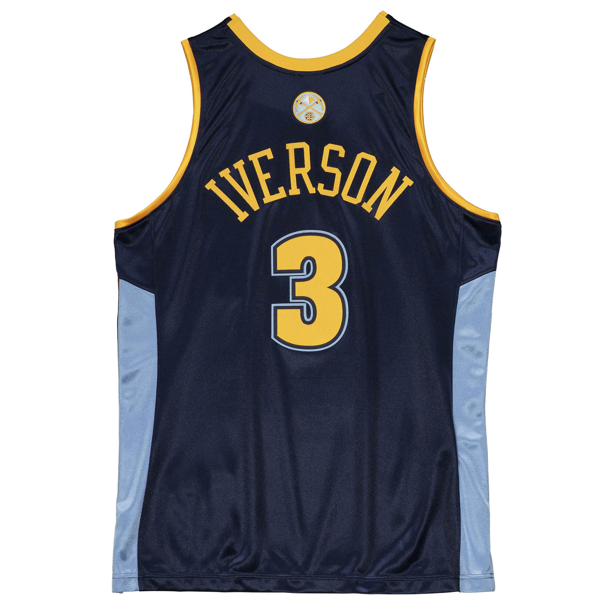 Authentic Allen Iverson Denver Nuggets 2006-07 Jersey - vstockx