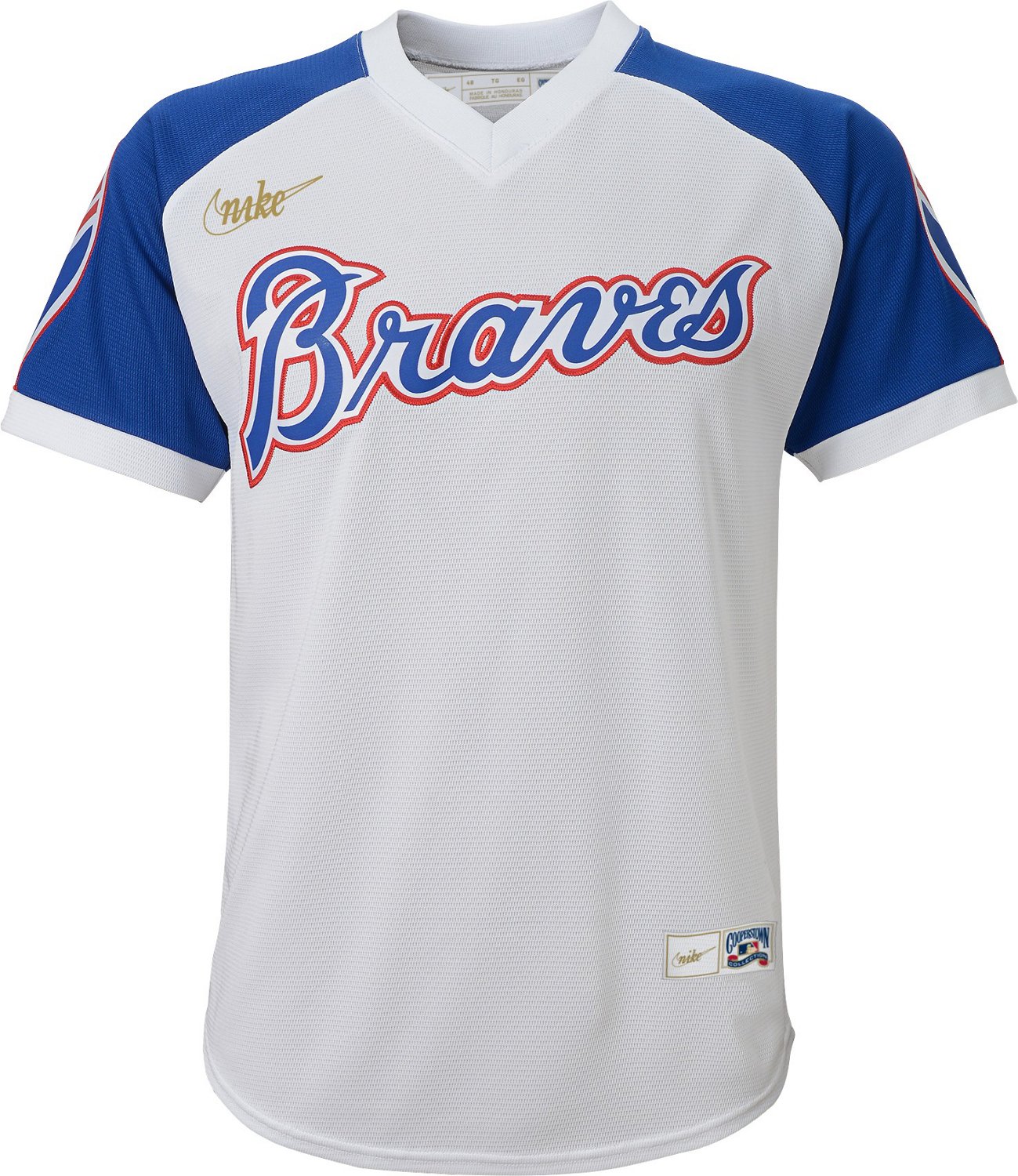 Nike Youth Atlanta Braves Cooperstown Home Replica Jersey - vstockx