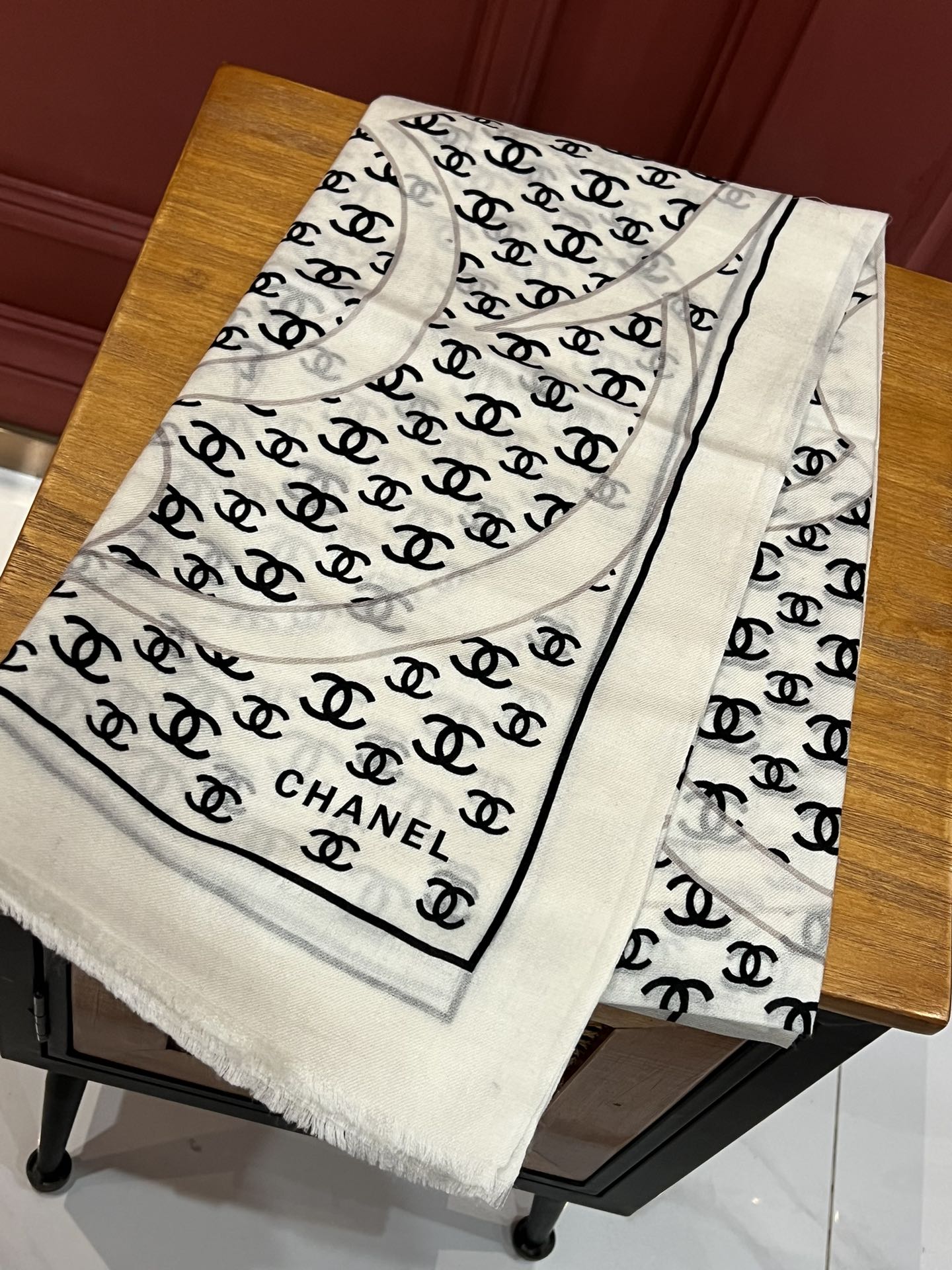 Streetwear Scarf CHANEL 328970 size:100*200cm - vstockx