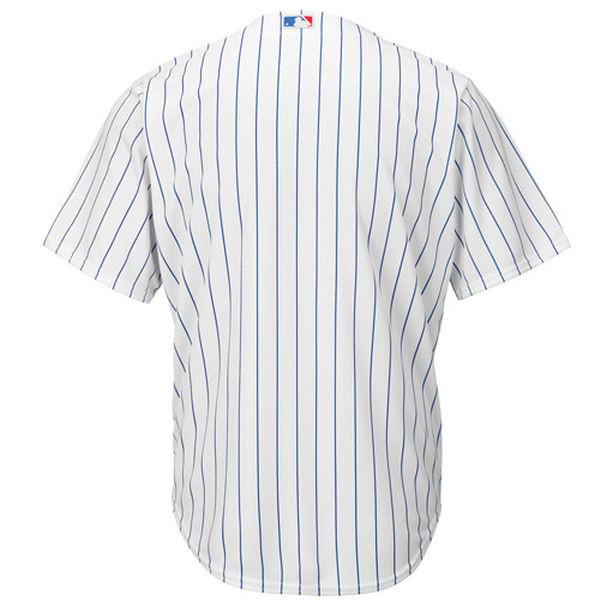 Men's Chicago Cubs Majestic White Official Cool Base Team Jersey - vstockx