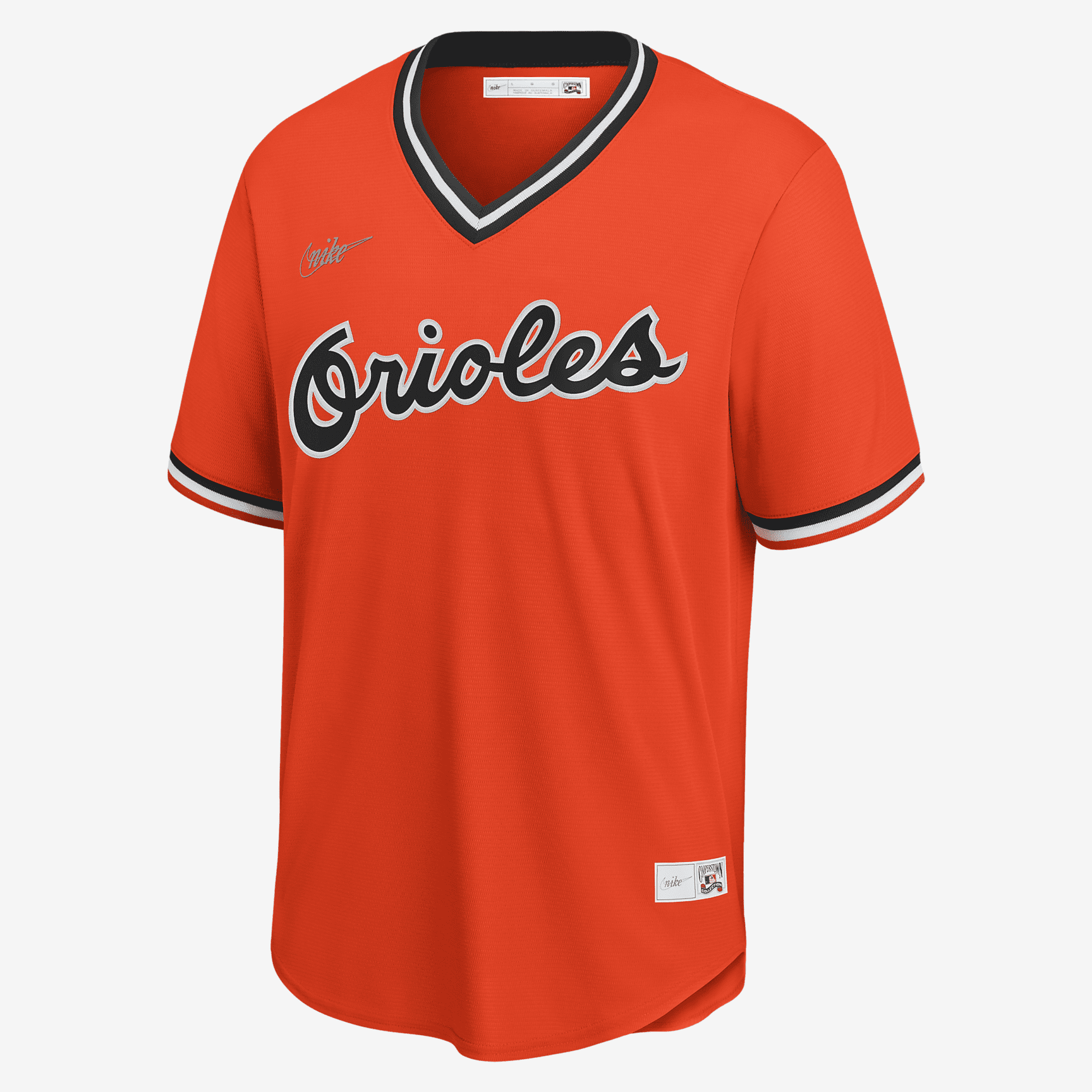 MLB Baltimore Orioles Men's Cooperstown Baseball Jersey - Team Orange - vstockx