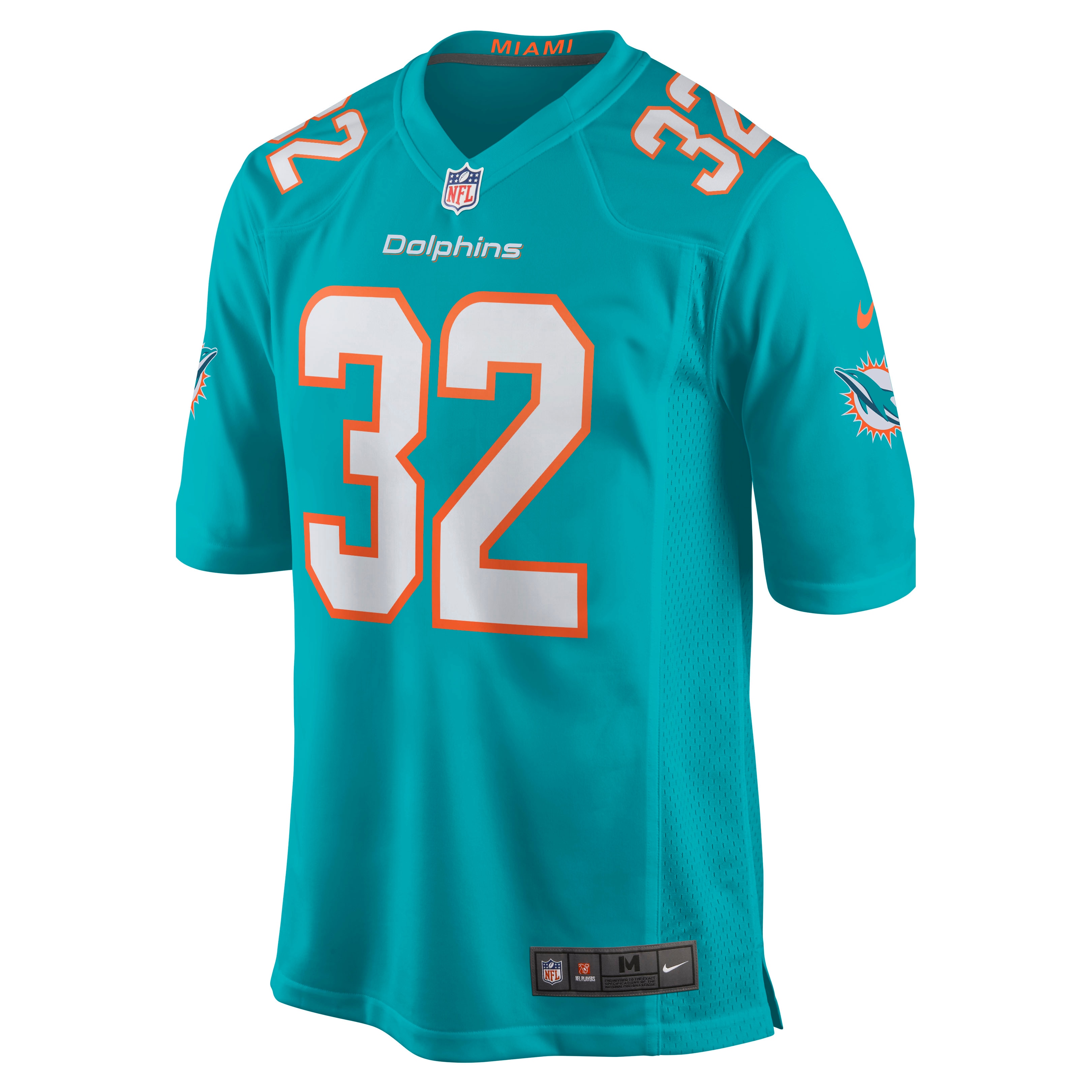 Patrick Laird Miami Dolphins Nike Game Jersey - Aqua - vstockx