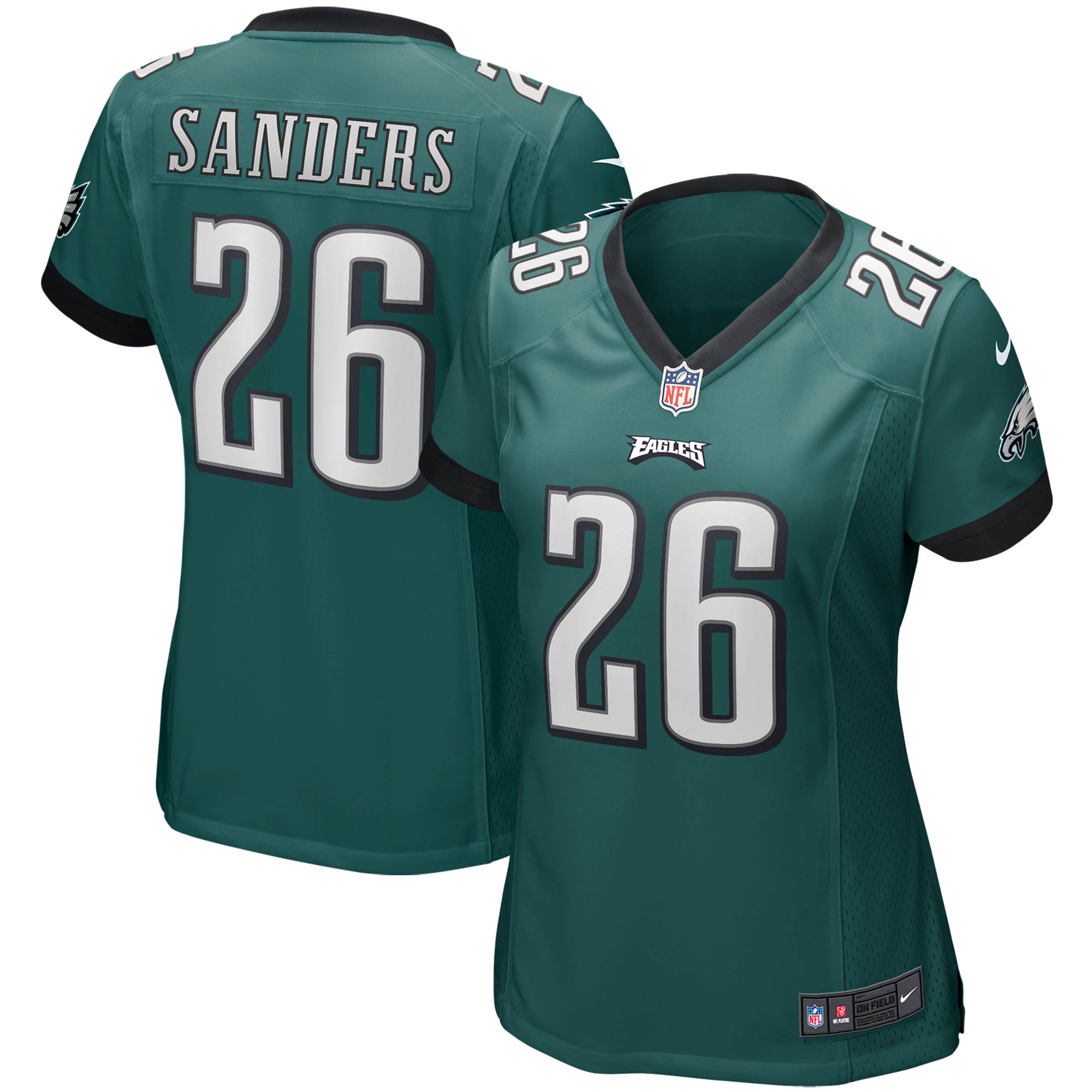 Miles Sanders Philadelphia Eagles Nike Women's Player Jersey - Green - vstockx