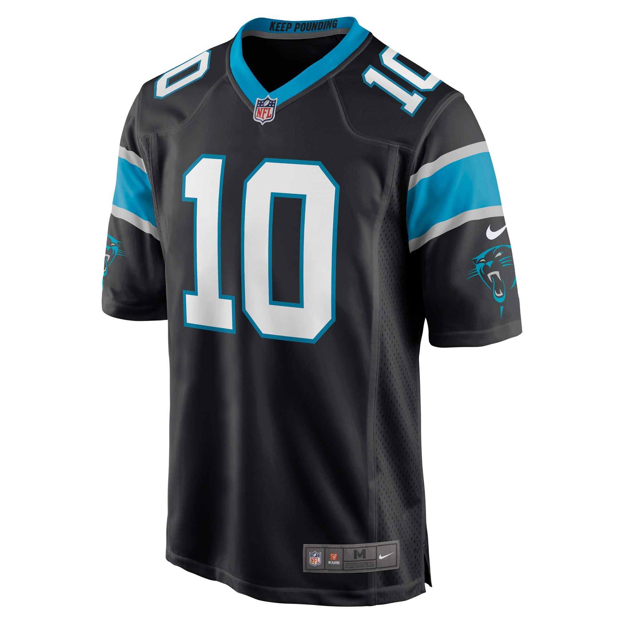 Johnny Hekker Carolina Panthers Nike Game Player Jersey - Black - vstockx