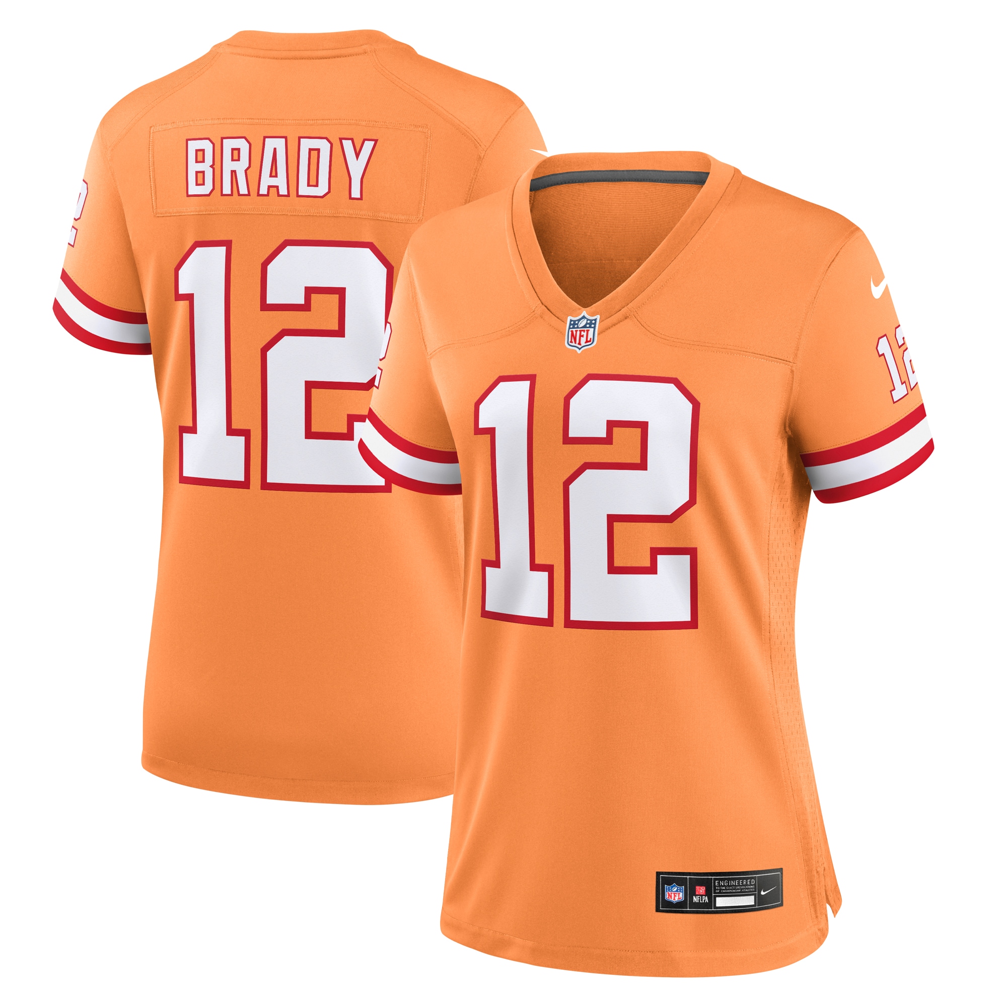 Tom Brady Tampa Bay Buccaneers Nike Women's Player Jersey - Orange - vstockx