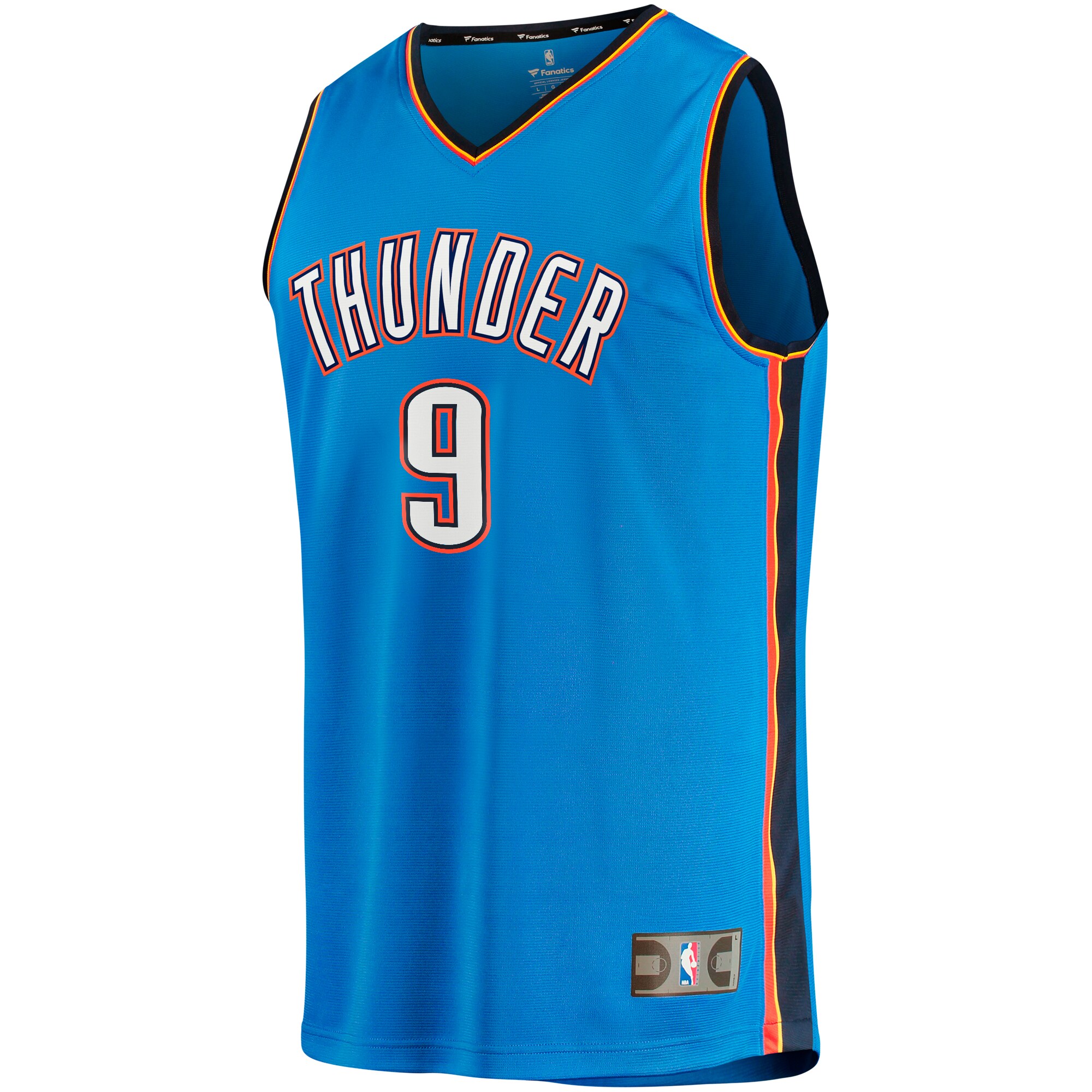 Dario Saric Oklahoma City Thunder Fanatics Branded Fast Break Player Jersey - Icon Edition - Blue - vstockx