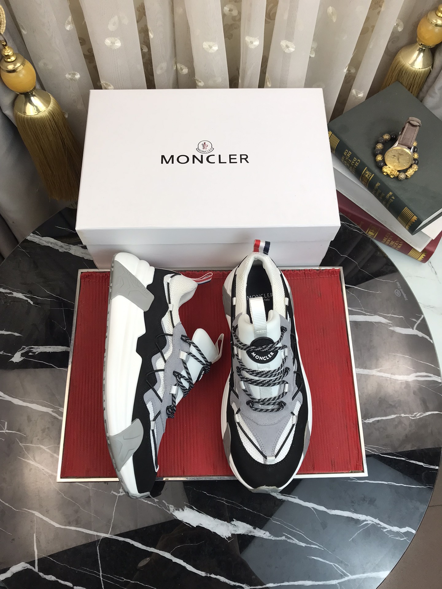 Moncler Compassor Sneaker 3 - vstockx