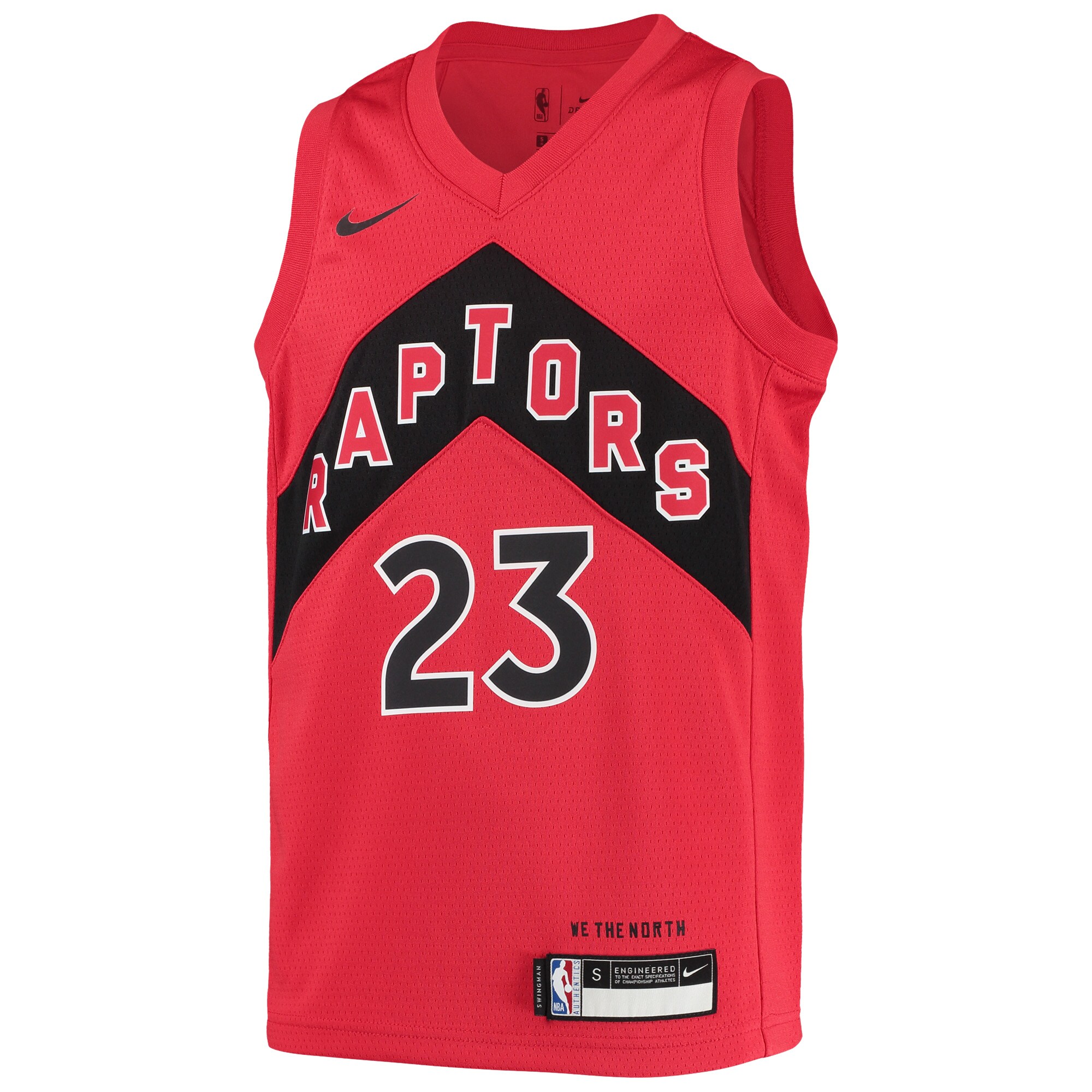 Fred VanVleet Toronto Raptors Nike Youth 2020/21 Swingman Jersey - Icon Edition - Red - vstockx