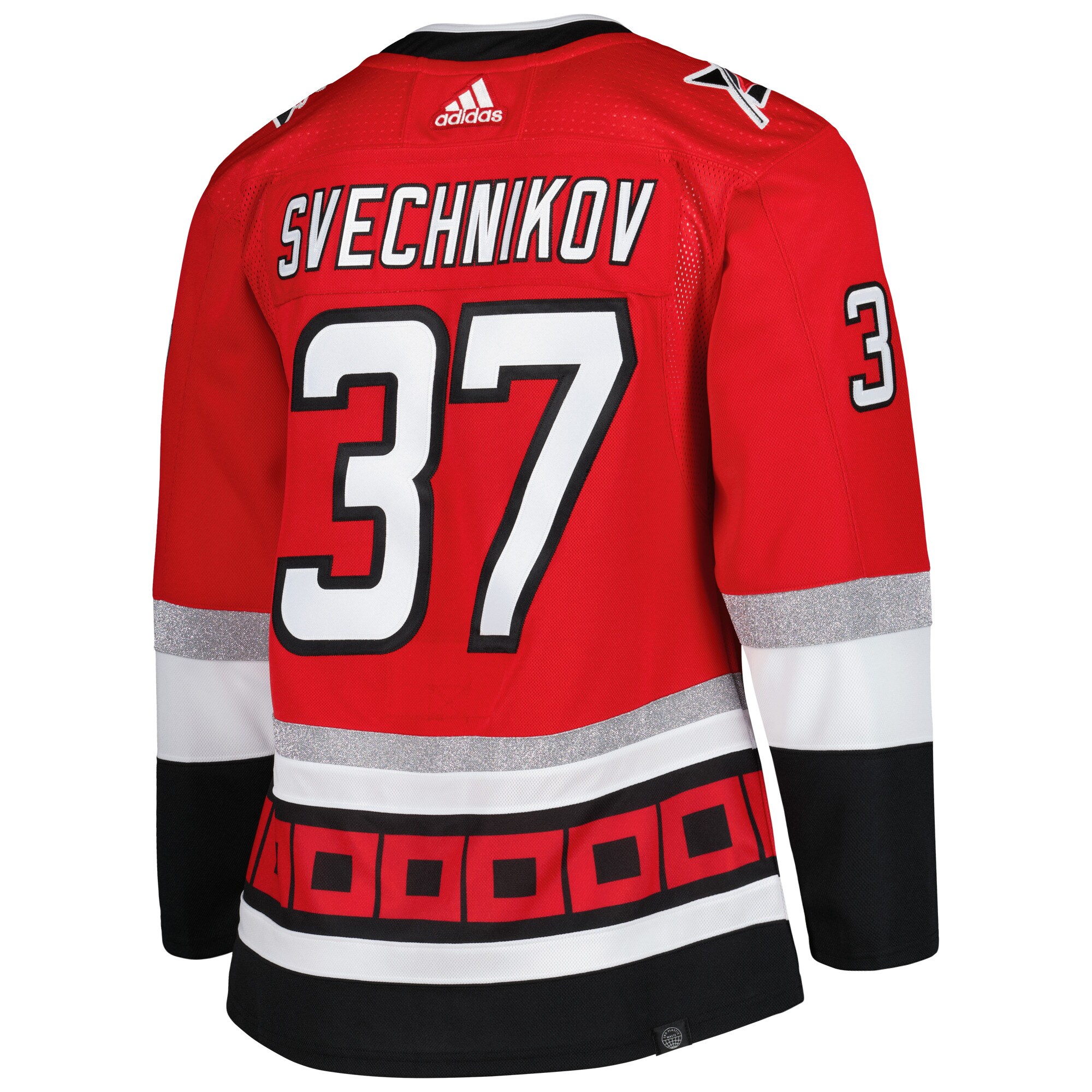 Andrei Svechnikov Carolina Hurricanes adidas Primegreen Authentic Pro Player Jersey - Red - vstockx