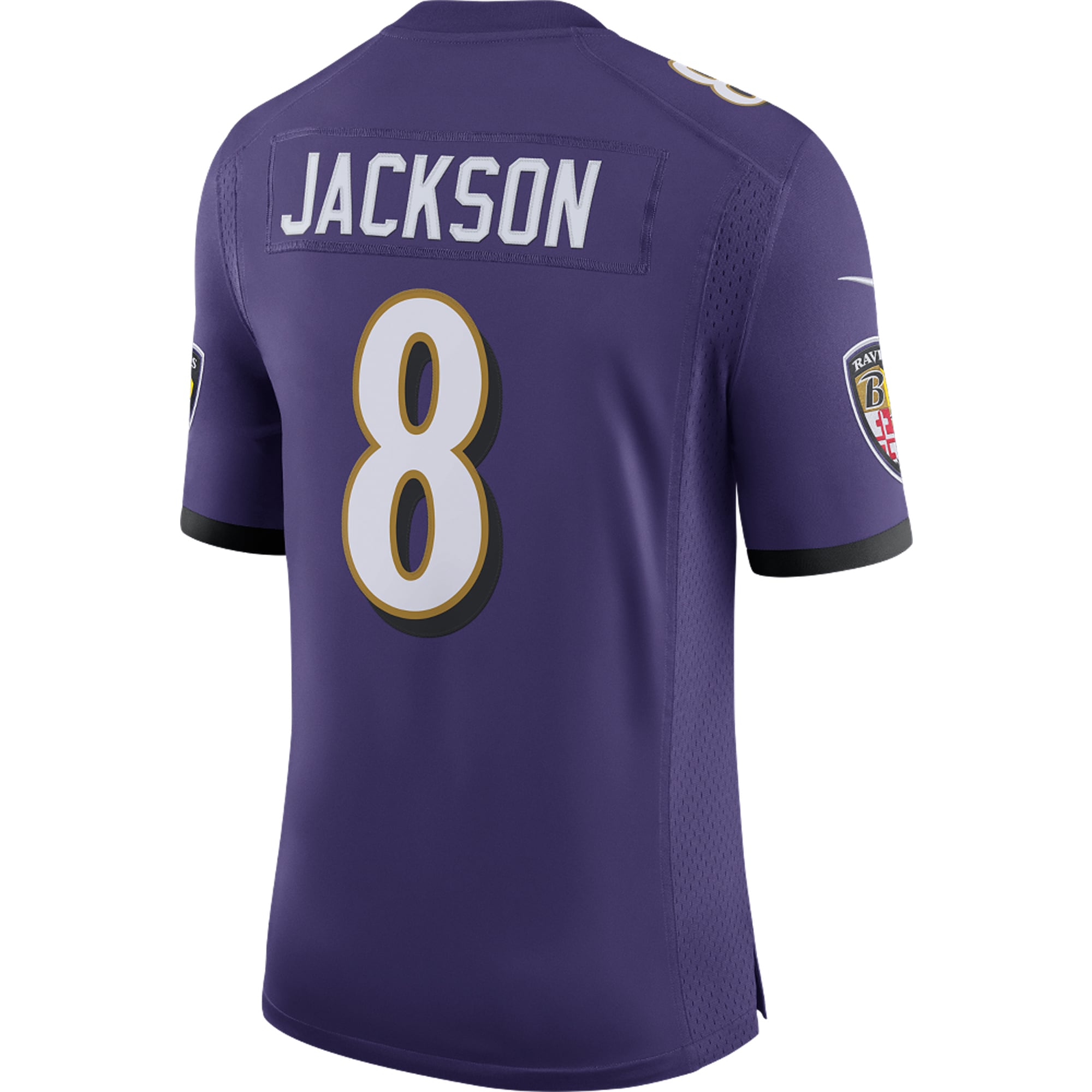 Lamar Jackson Baltimore Ravens Nike Speed Machine Limited Jersey - Purple - vstockx