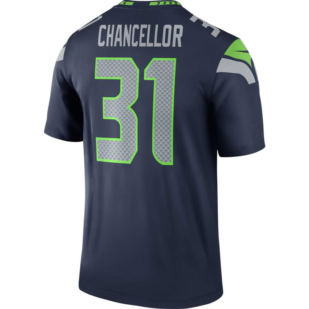 Men's Seattle Seahawks Kam Chancellor Legend Jersey - Navy - vstockx