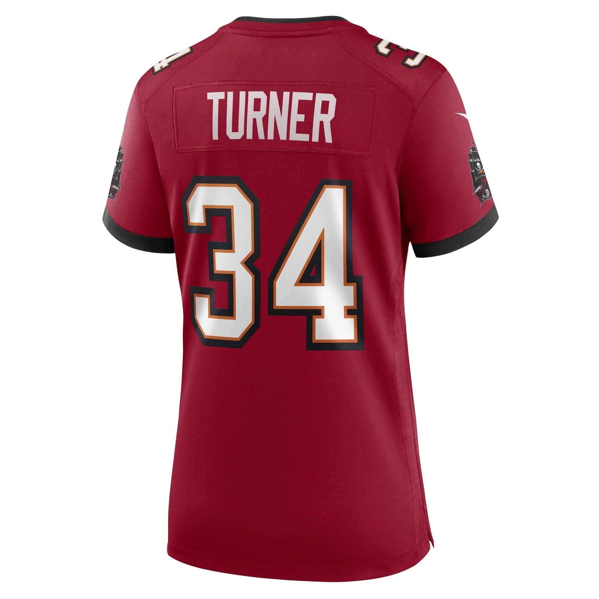Women's Nike Nolan Turner Red Tampa Bay Buccaneers Game Player Jersey - vstockx