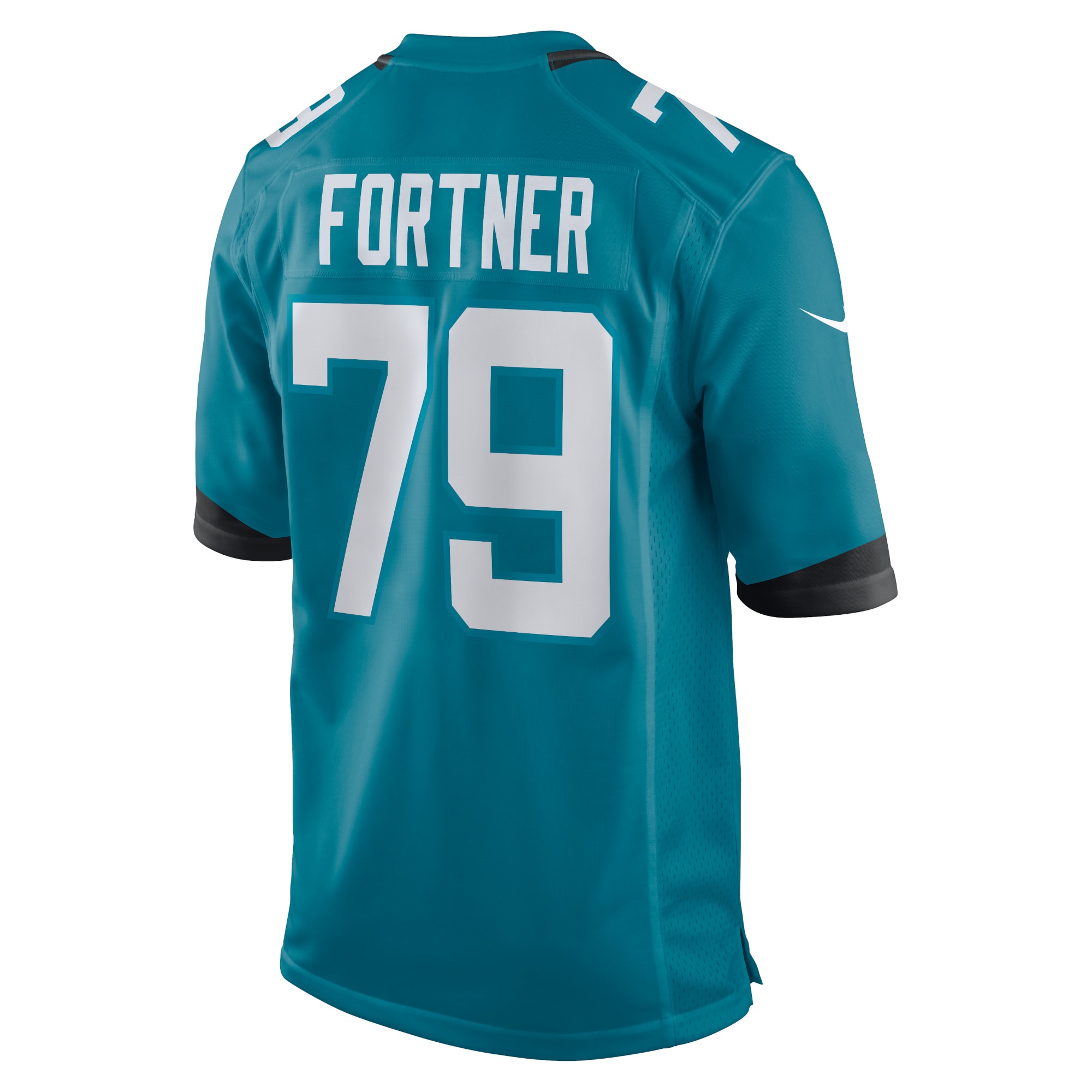 Luke Fortner Jacksonville Jaguars Nike Game Jersey - Teal - vstockx