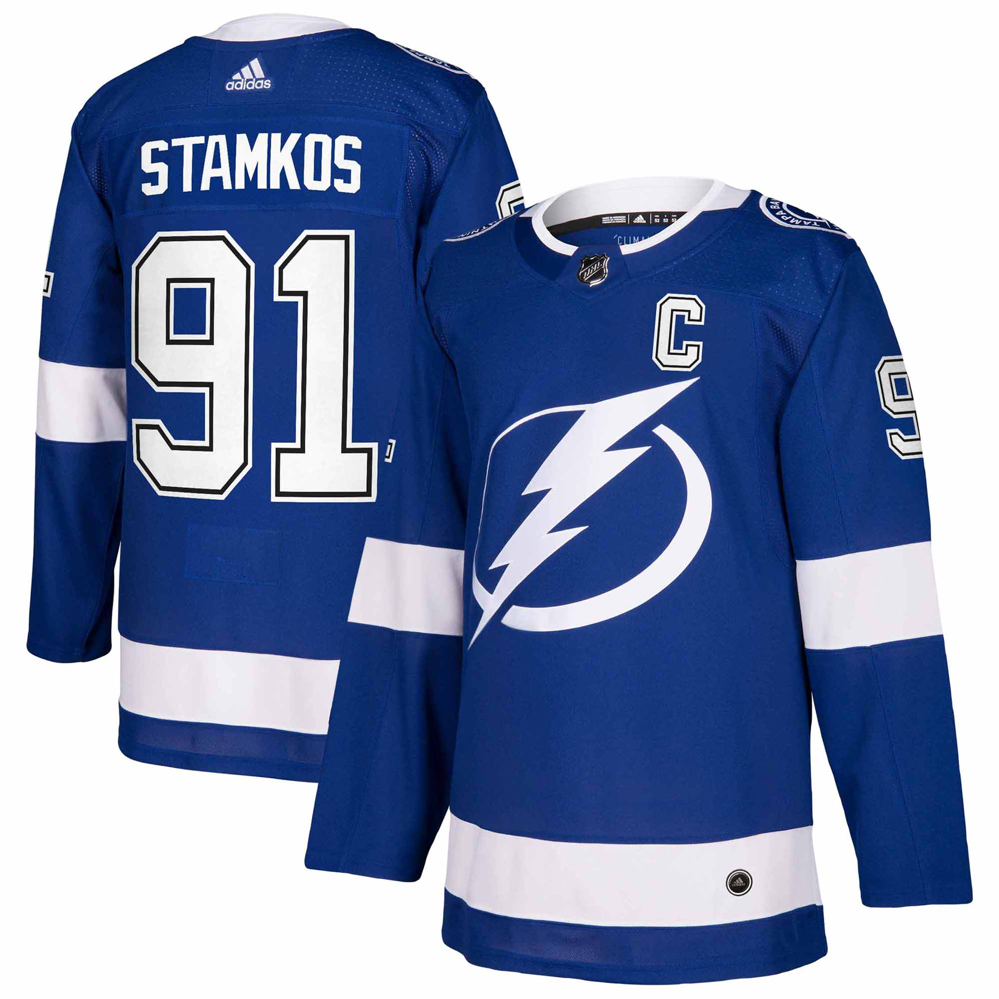 Steven Stamkos Tampa Bay Lightning adidas Authentic Player Jersey - Blue - vstockx