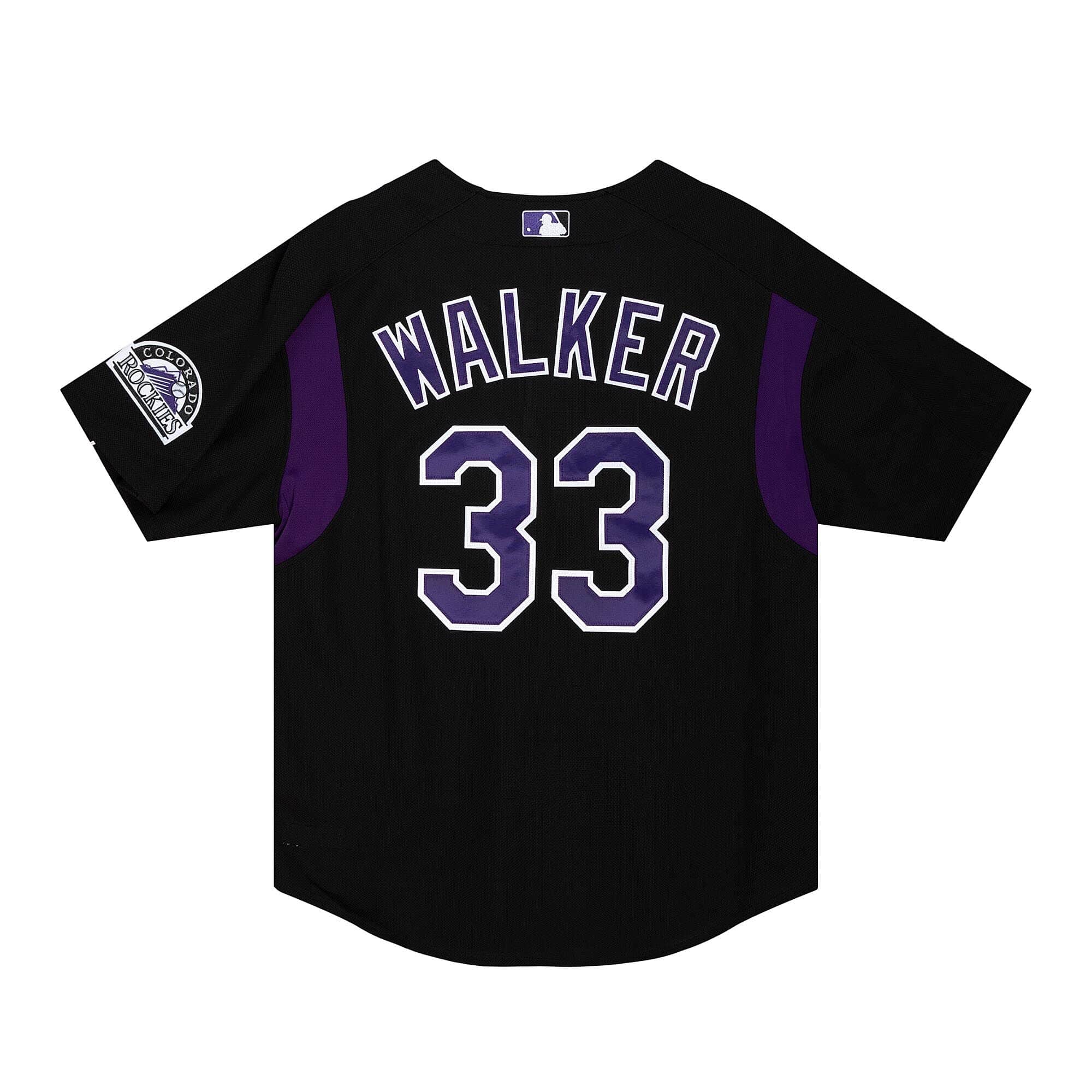 Authentic Larry Walker Colorado Rockies 2003 BP Jersey - vstockx