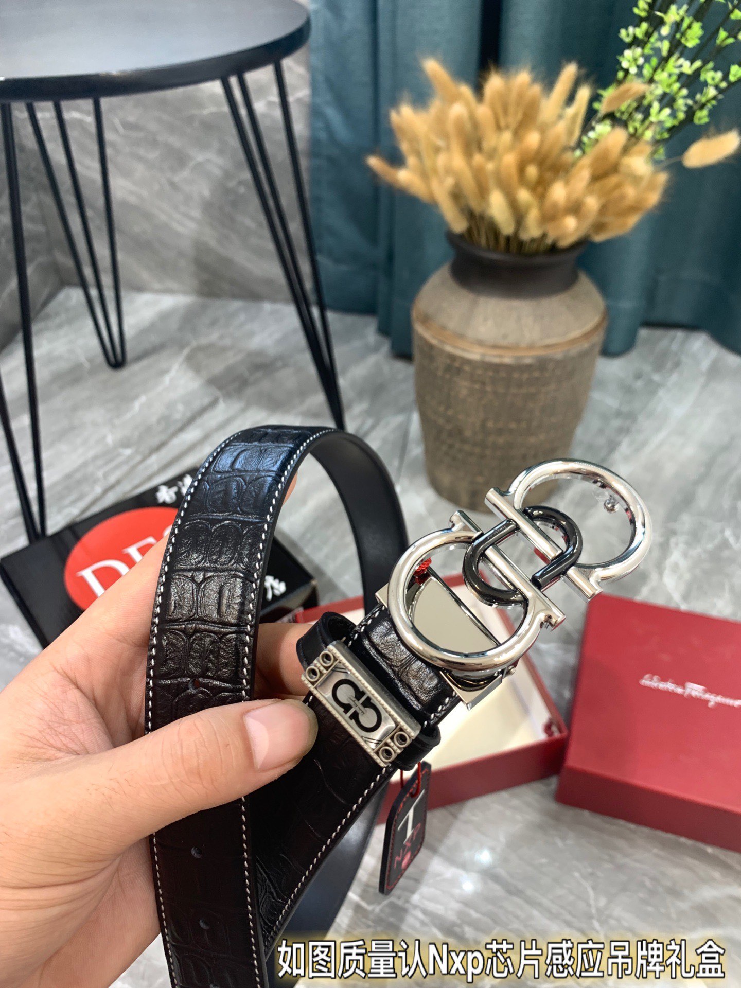 Streetwear Belt Ferragamo 319323 size:3.5cm - vstockx