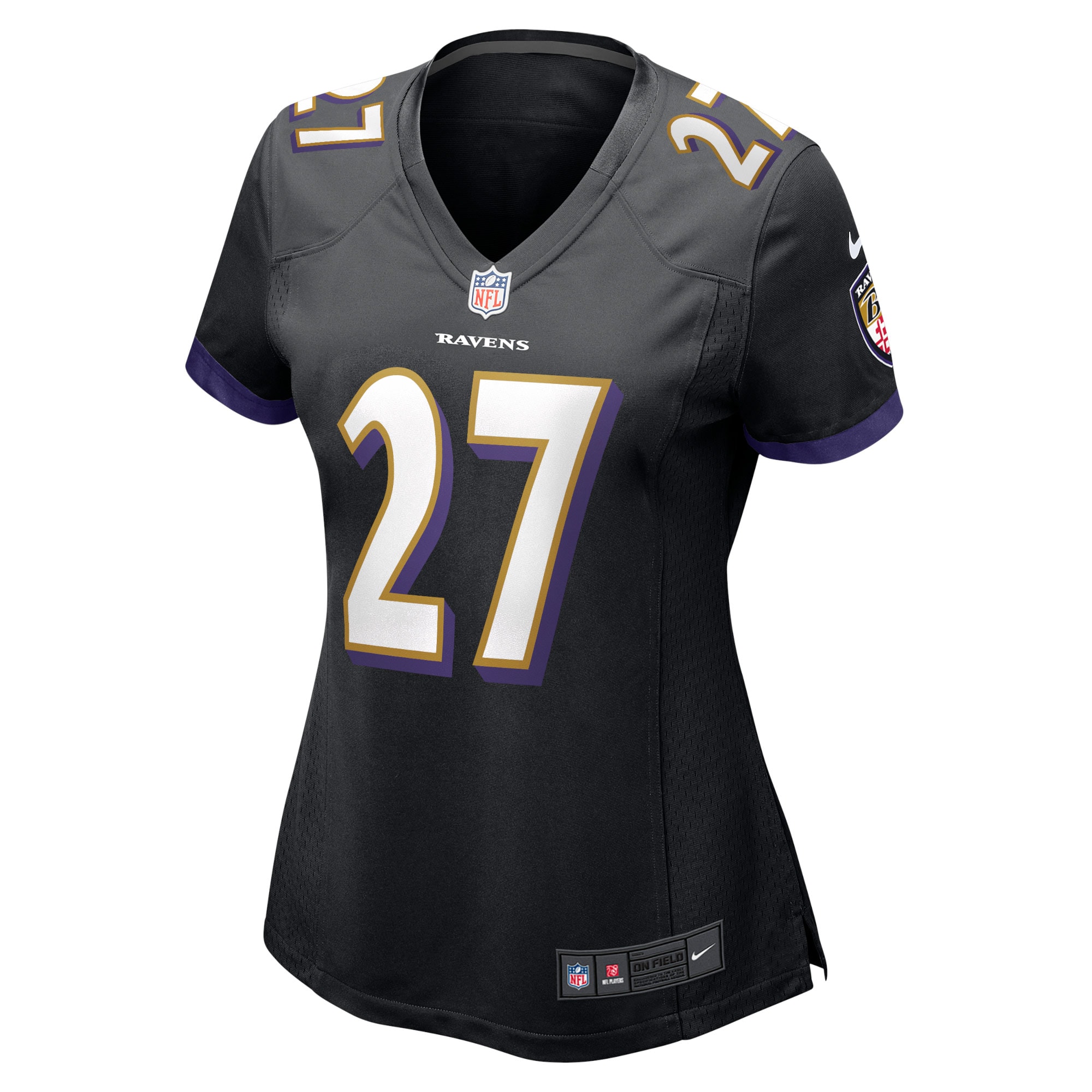 J.K. Dobbins Baltimore Ravens Nike Women's Game Jersey - Black - vstockx