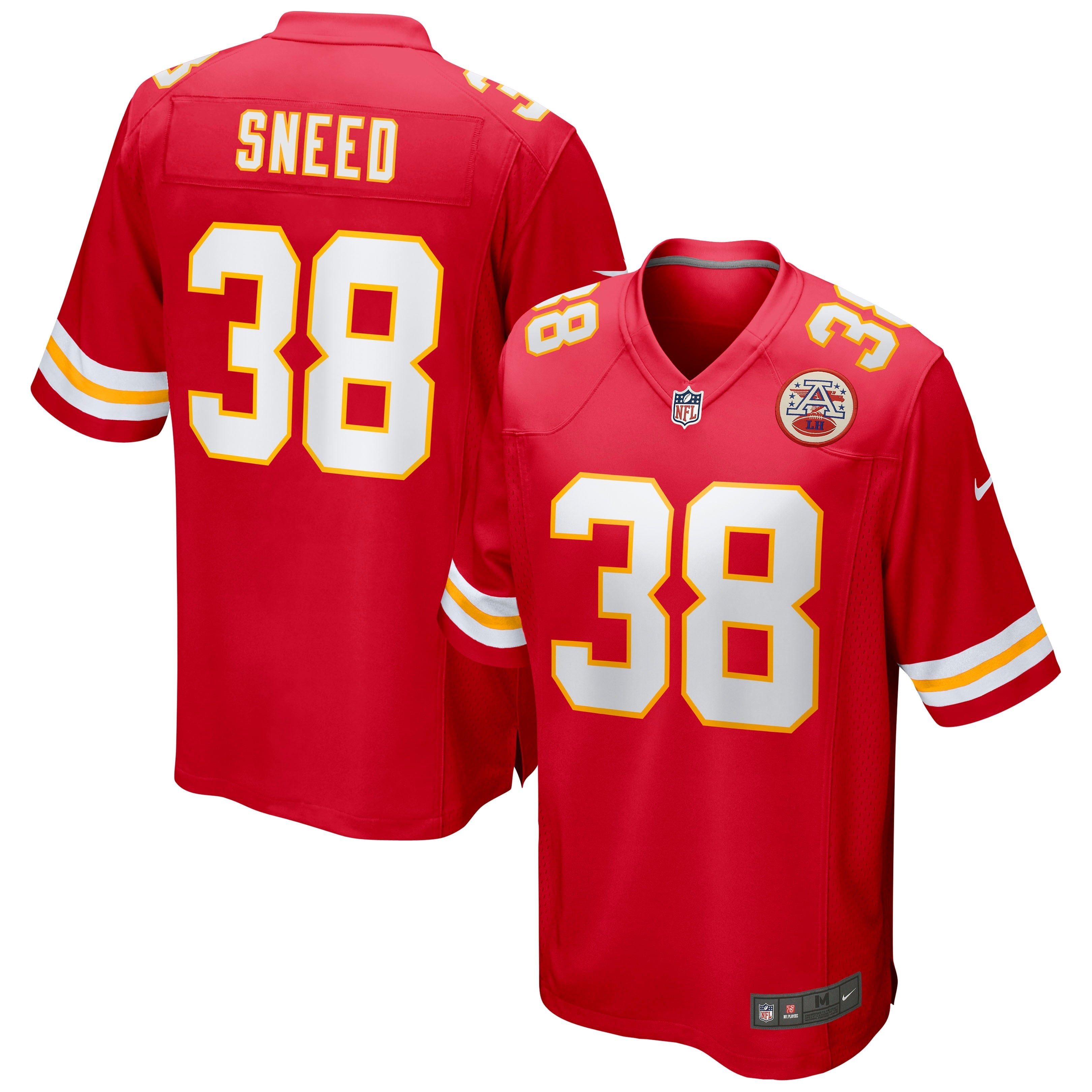 Men's Nike L'Jarius Sneed Red Kansas City Chiefs Game Jersey - vstockx