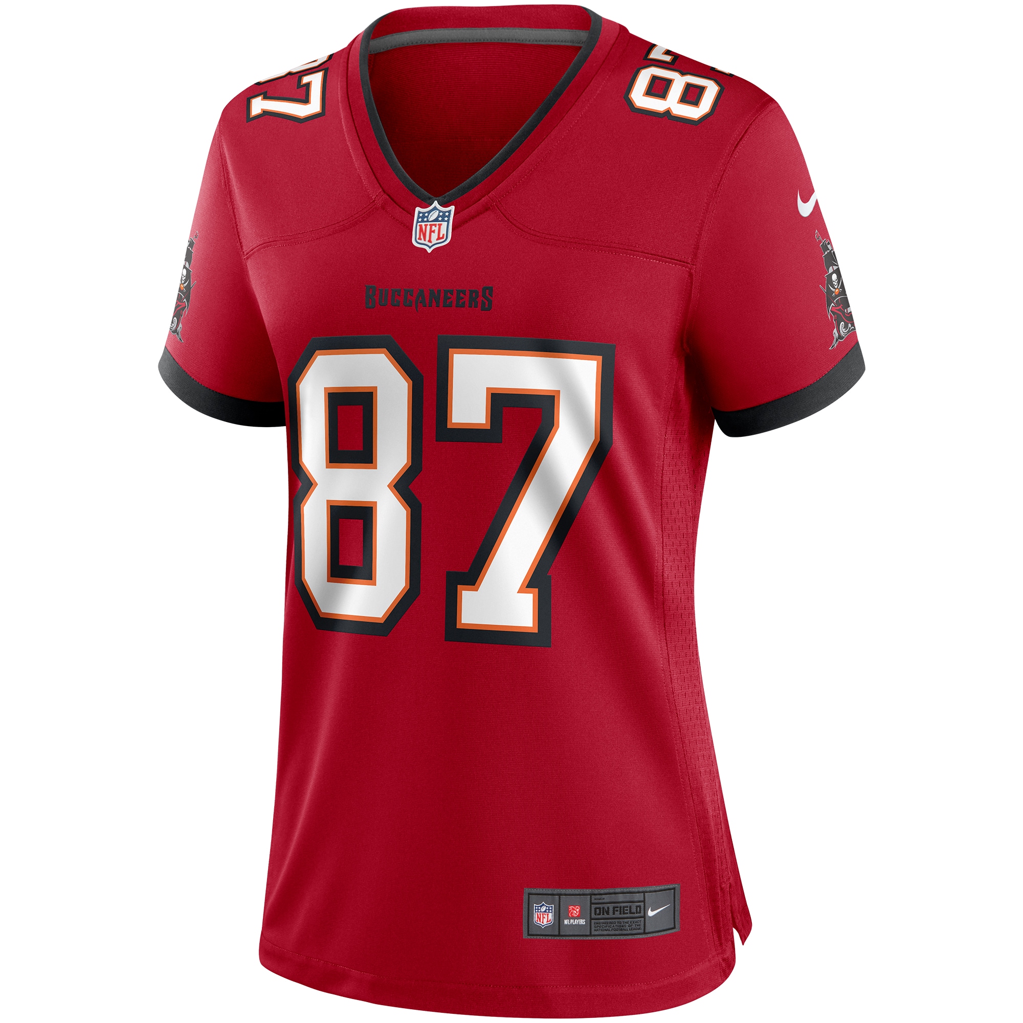 Rob Gronkowski Tampa Bay Buccaneers Nike Women's Game Jersey - Red - vstockx