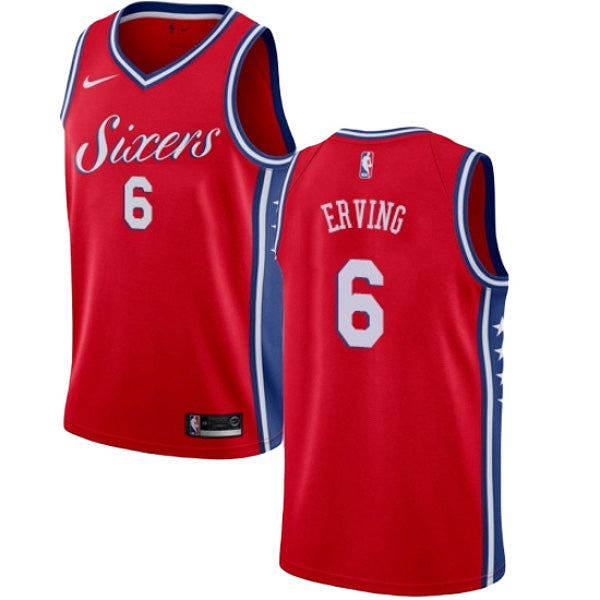 Men's Philadelphia 76ers Julius Erving Statement Edition Jersey - Red - vstockx