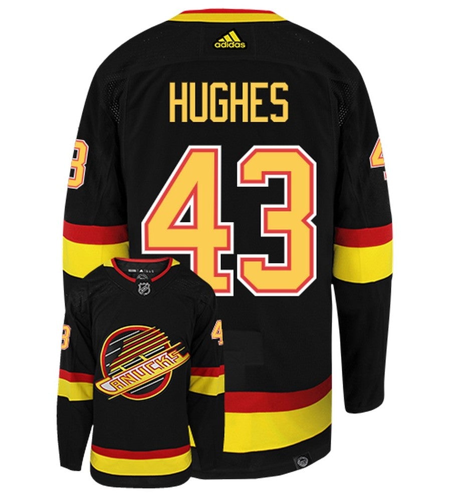 Quinn Hughes Vancouver Canucks Adidas Primegreen Authentic NHL Hockey Jersey - vstockx