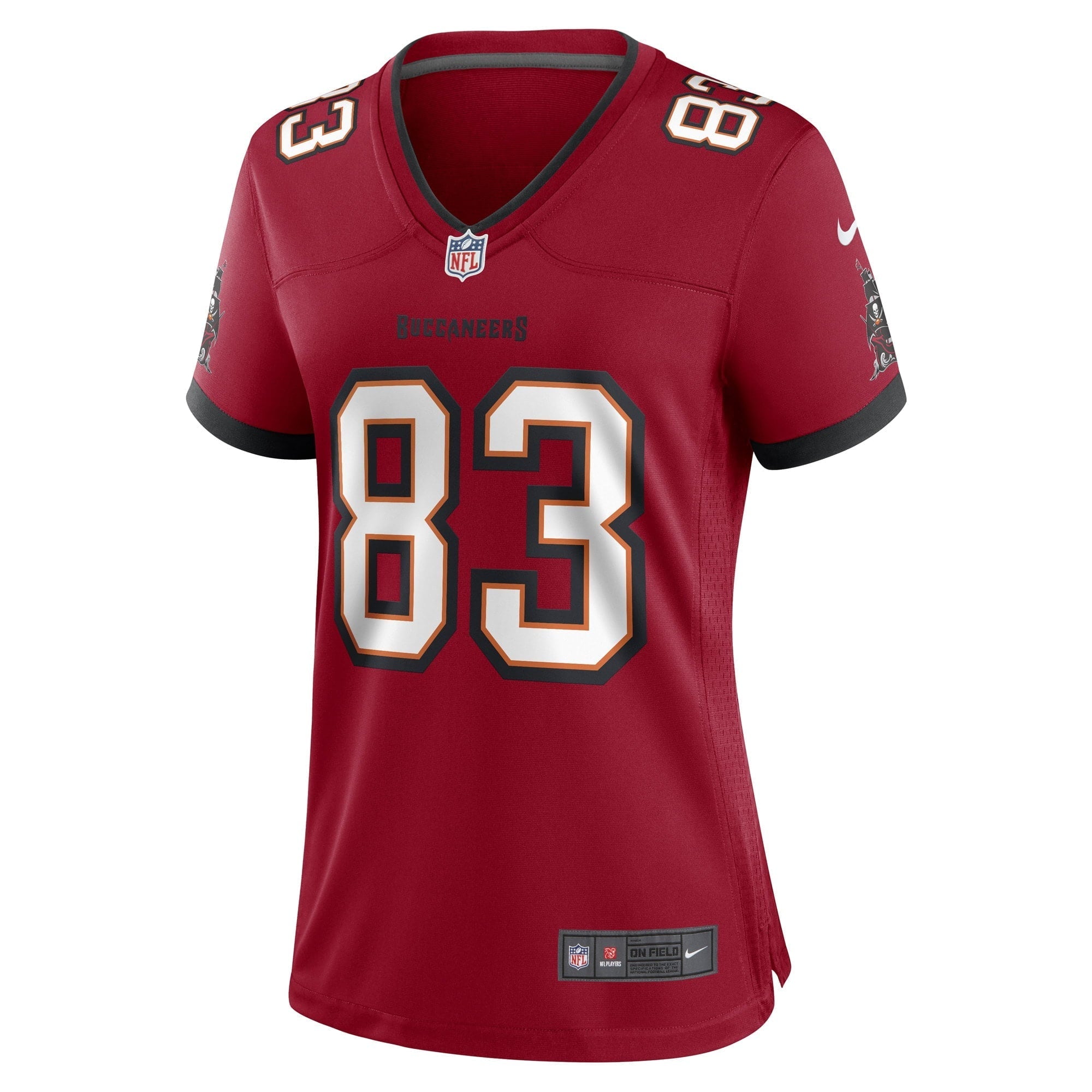 Women's Nike Deven Thompkins Red Tampa Bay Buccaneers Game Player Jersey - vstockx