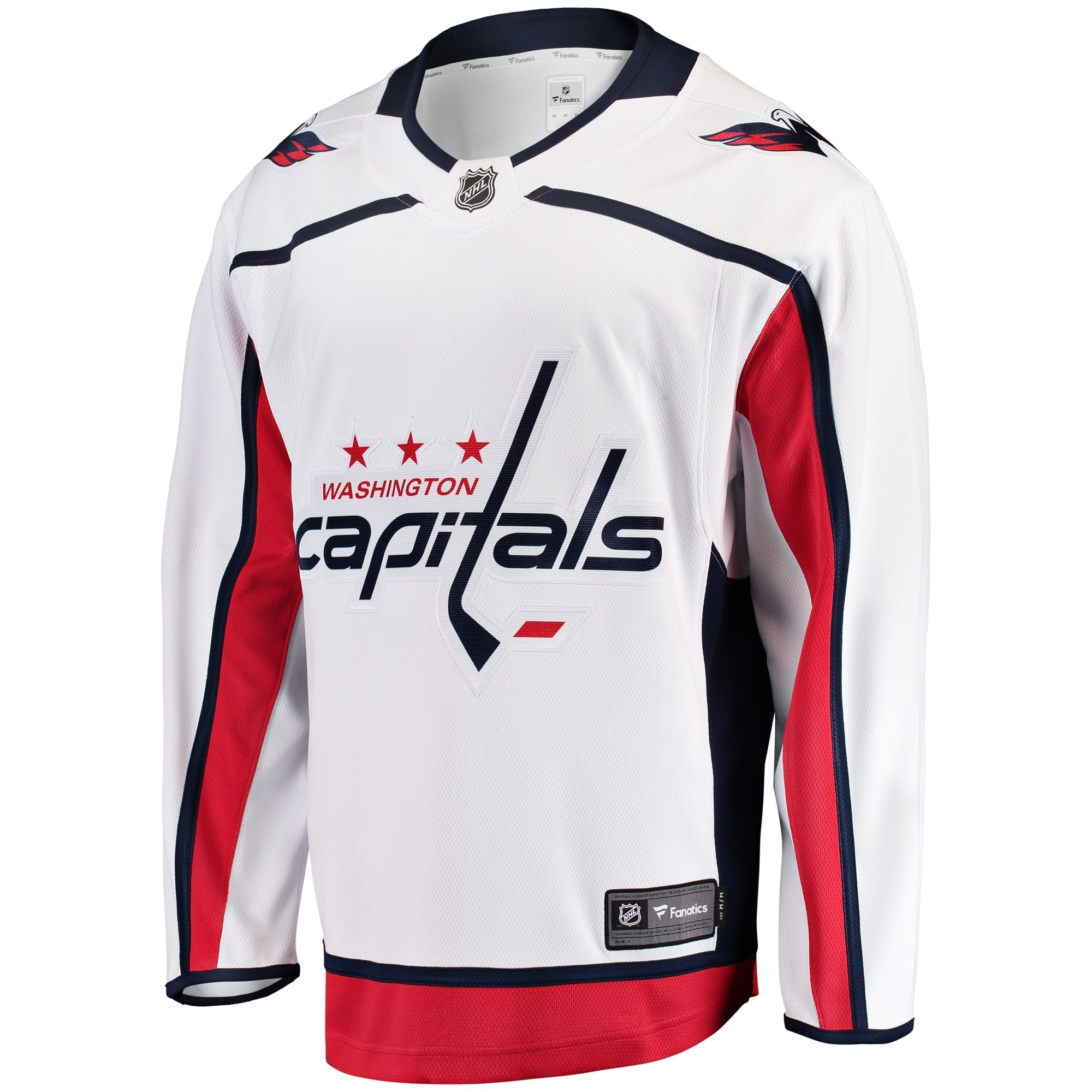Men's Fanatics Branded White Washington Capitals Breakaway Away Jersey - vstockx