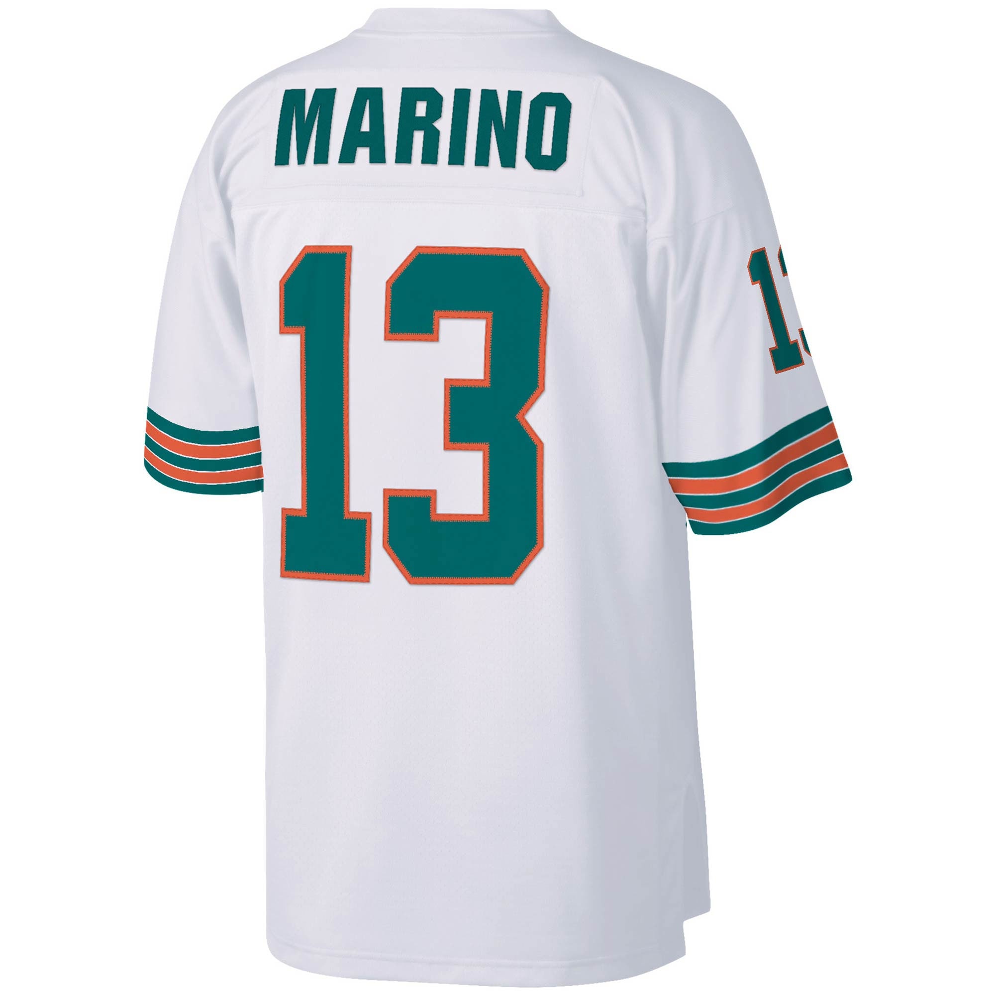 Dan Marino Miami Dolphins Mitchell & Ness Big & Tall 1984 Retired Player Replica Jersey - White - vstockx