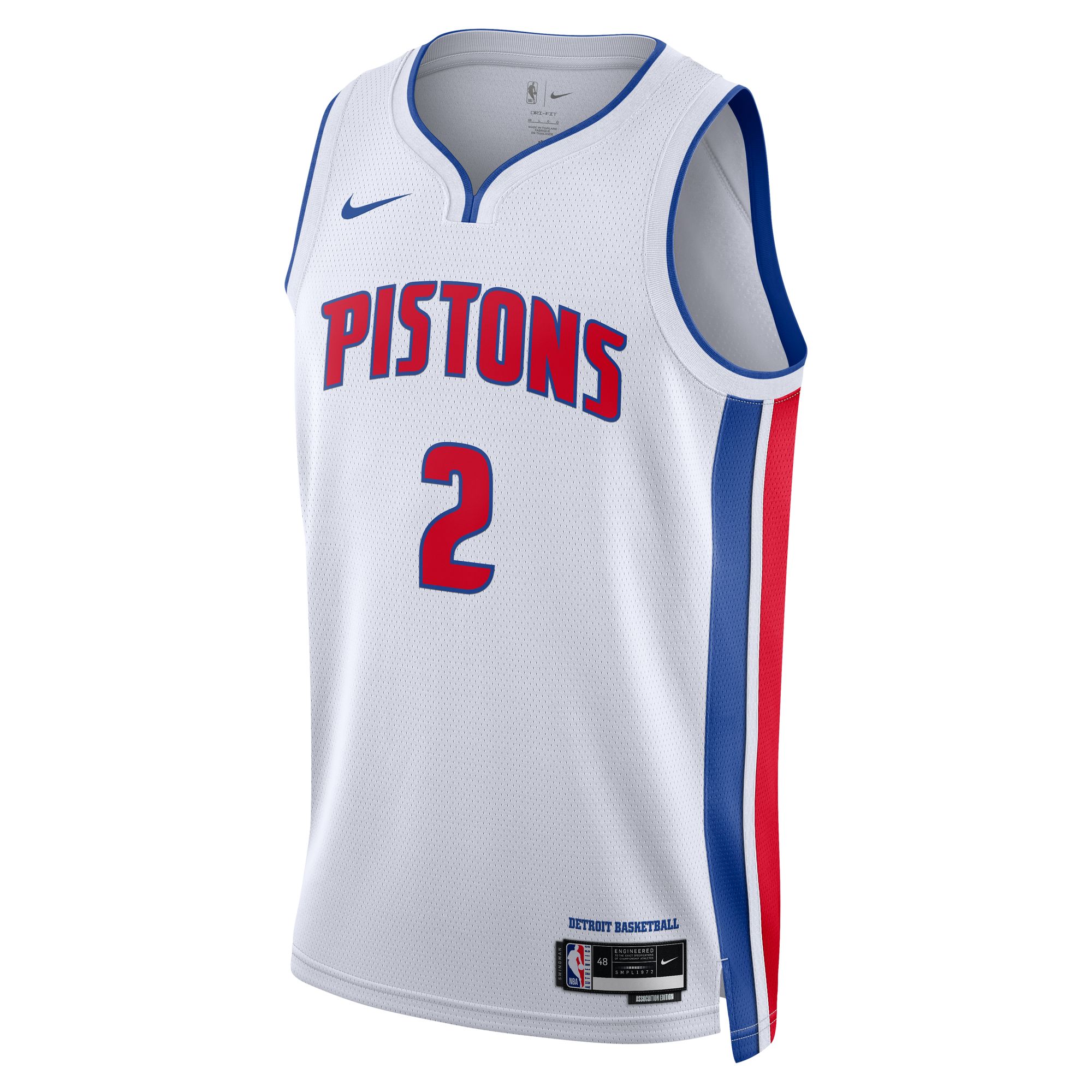 Cade Cunningham Detroit Pistons Nike Unisex Swingman Jersey - Association Edition - White - vstockx