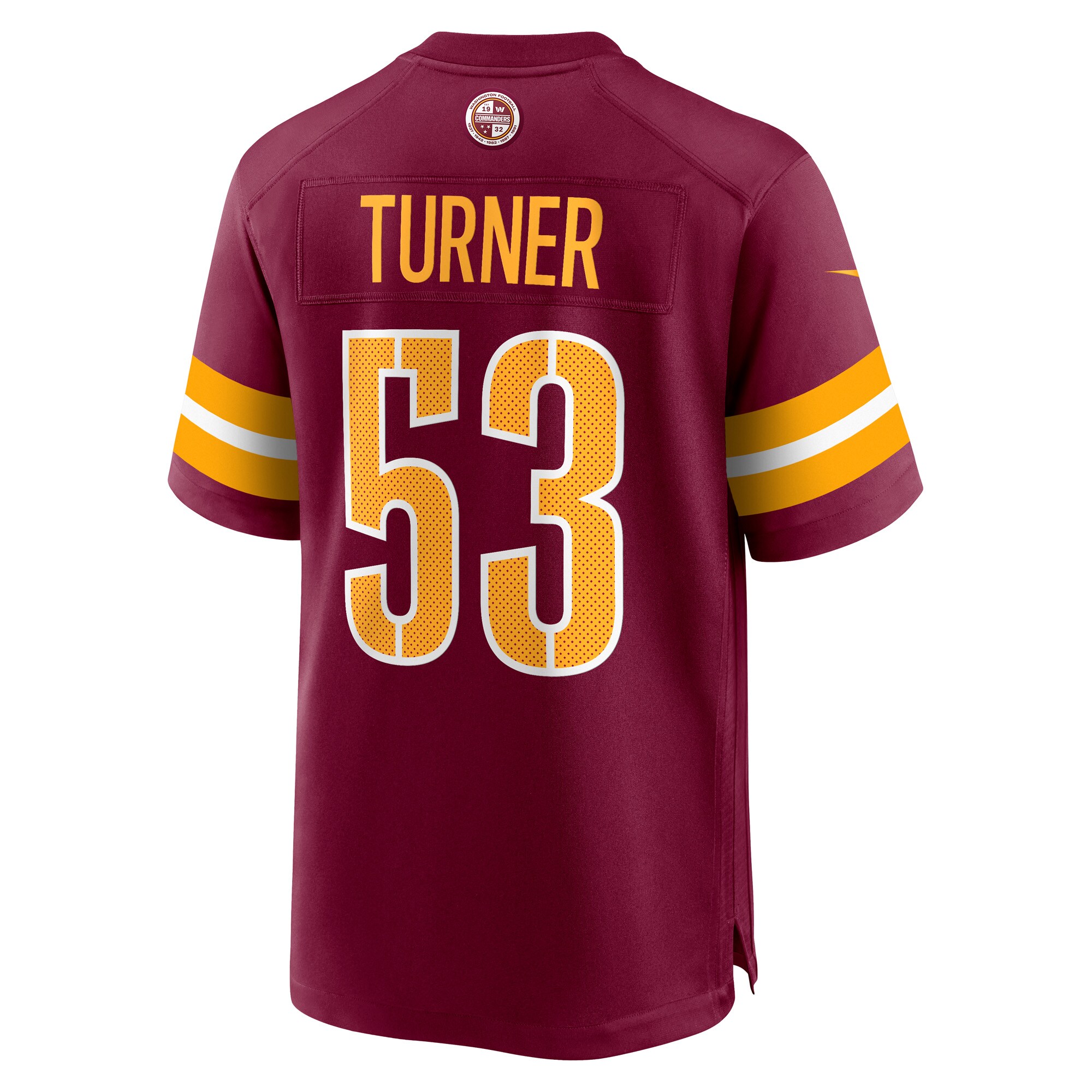 Trai Turner Washington Commanders Nike Player Game Jersey - Burgundy - vstockx