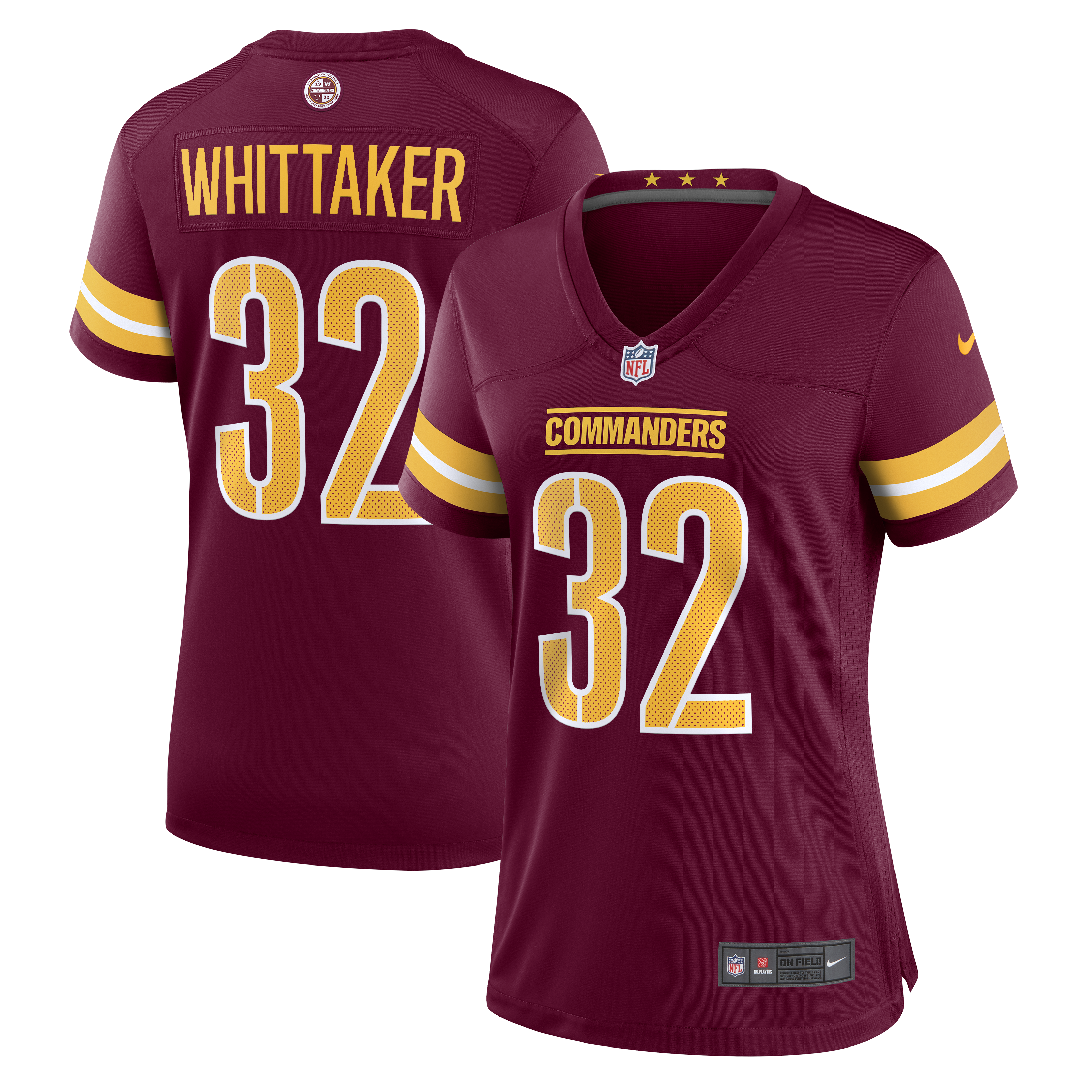 Jace Whittaker Washington Commanders Nike Women's Game Jersey - Burgundy - vstockx