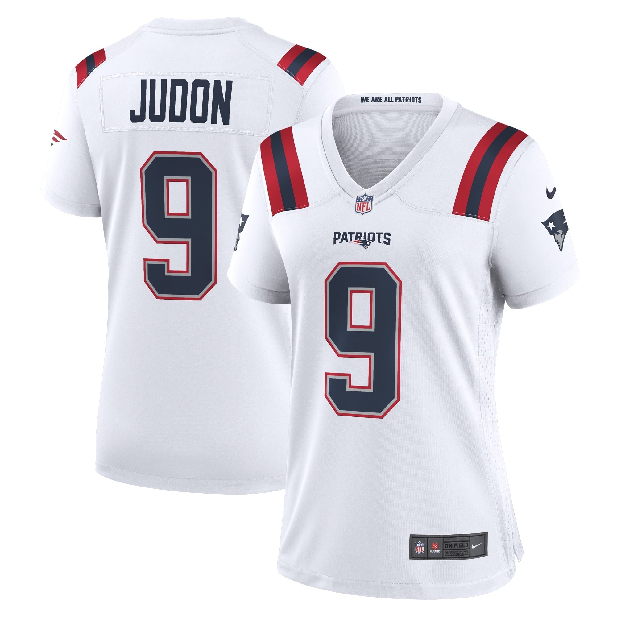 Women's Nike Matthew Judon White New England Patriots Game Jersey - vstockx