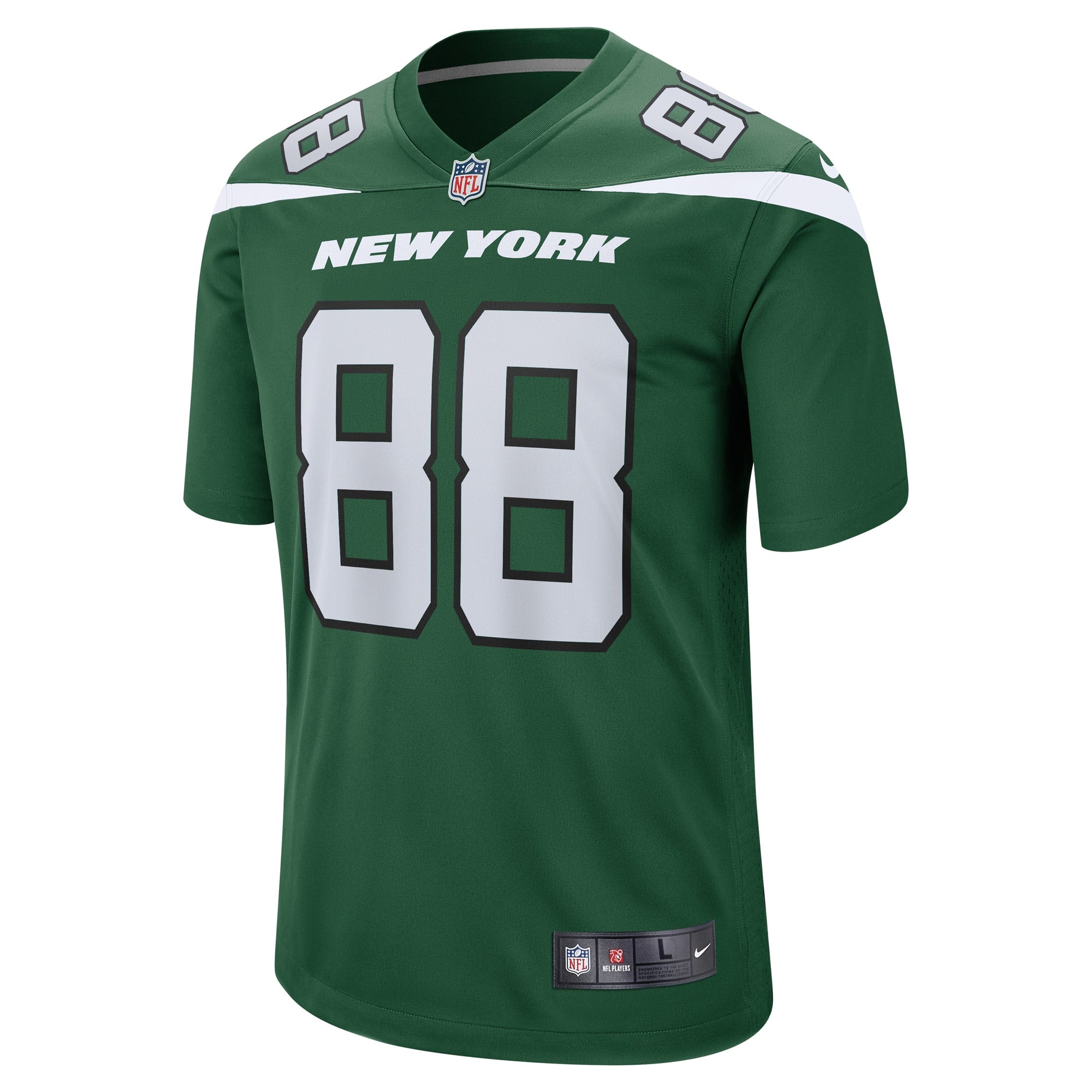 Men's Nike Kenny Yeboah Gotham Green New York Jets Game Player Jersey - vstockx
