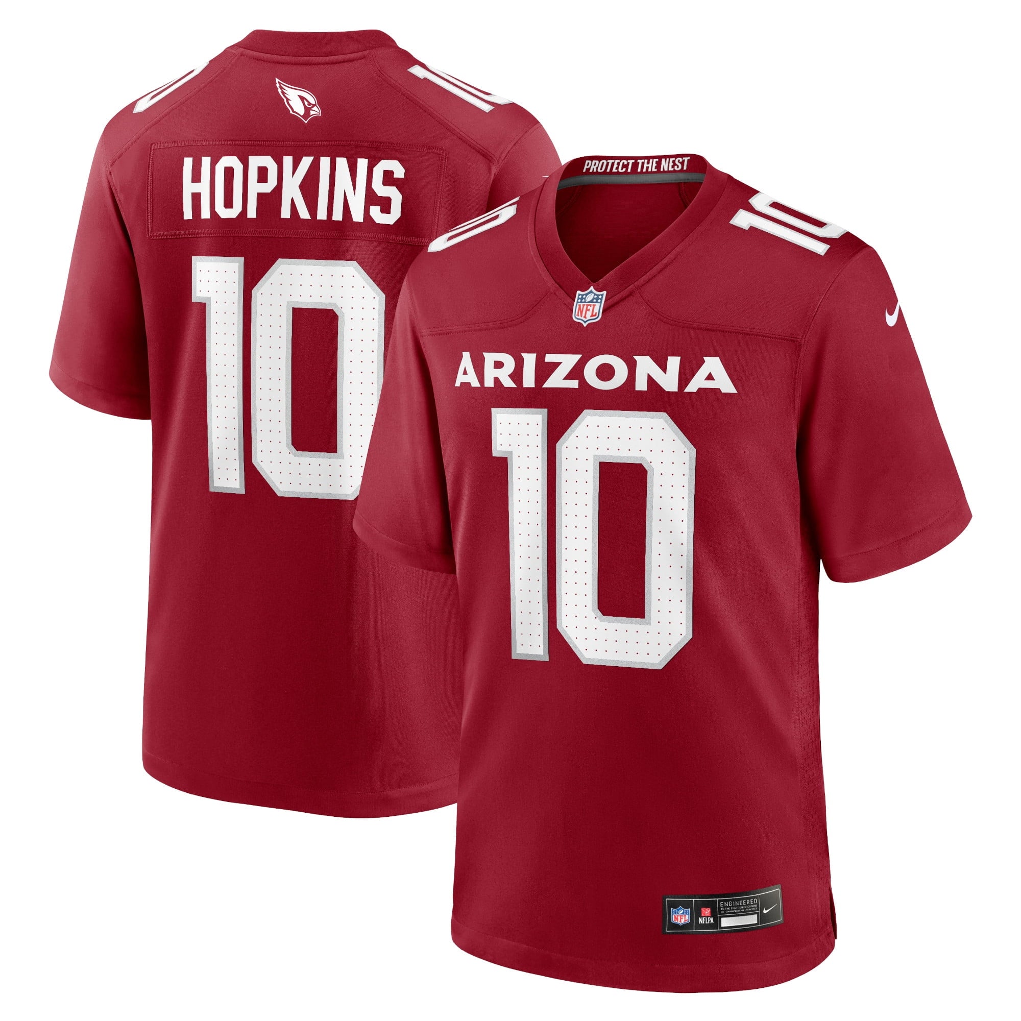 Men's Nike DeAndre Hopkins Cardinal Arizona Cardinals Game Player Jersey - vstockx