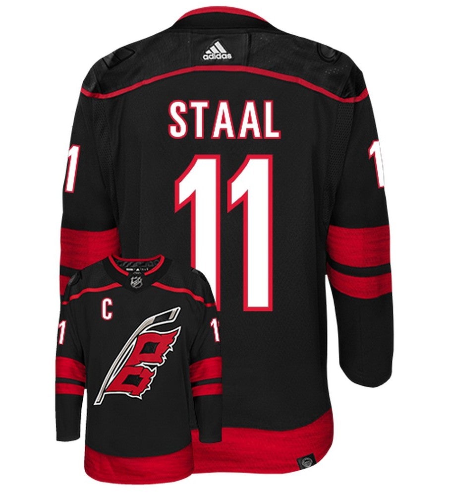 Jordans Staal Carolina Hurricanes Adidas Primegreen Authentic NHL Hockey Jersey - vstockx