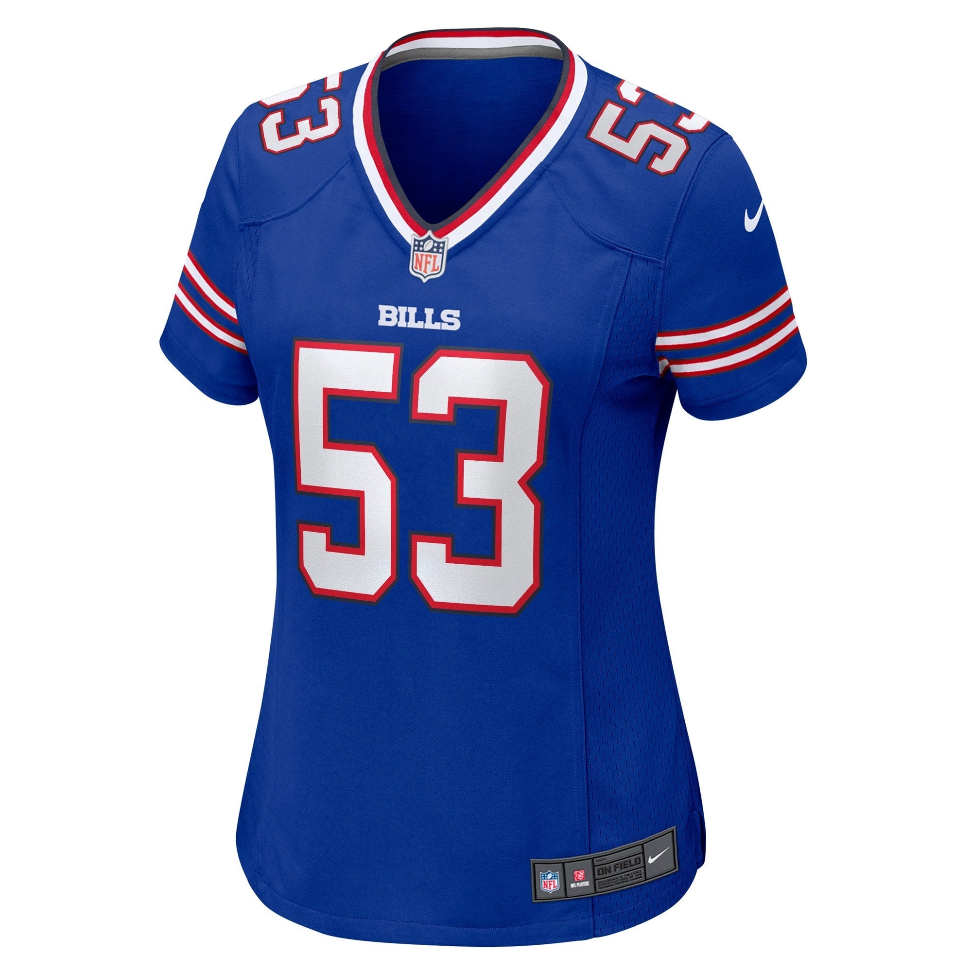 Women's Nike Tyrel Dodson Royal Buffalo Bills Game Jersey - vstockx