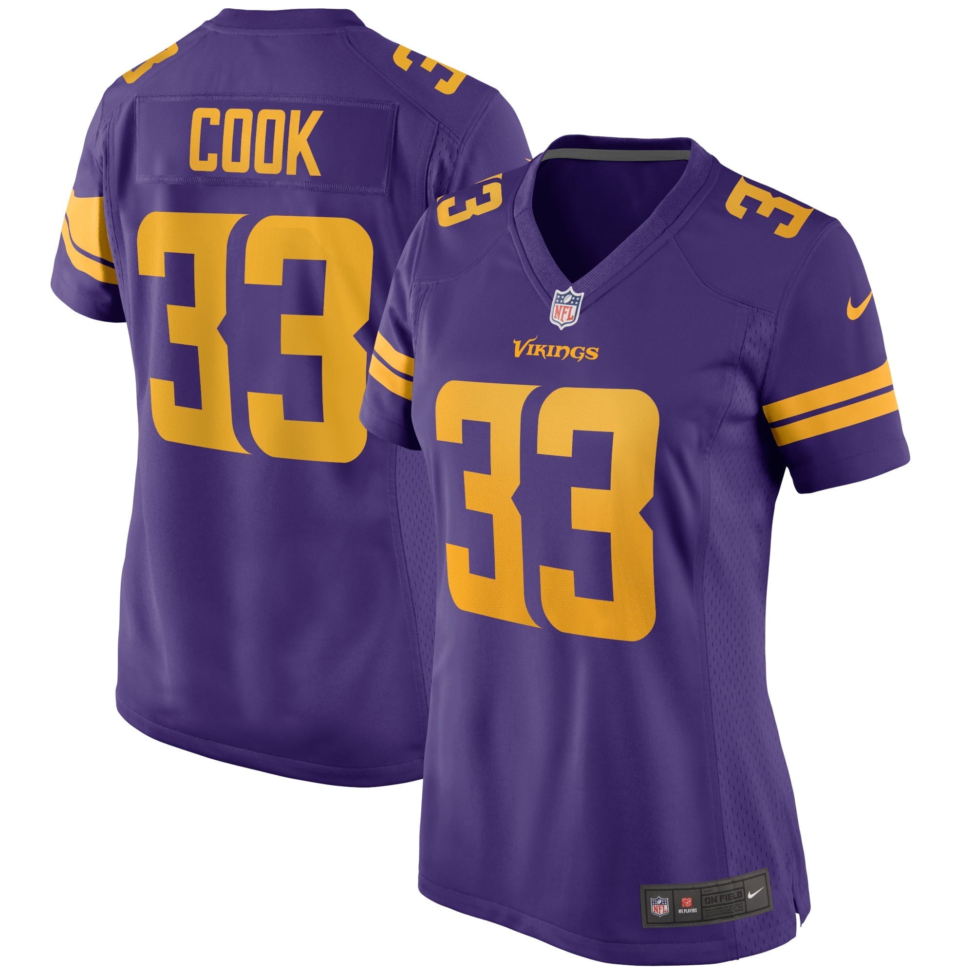 Women's Nike Dalvin Cook Purple Minnesota Vikings Alternate Game Jersey - vstockx