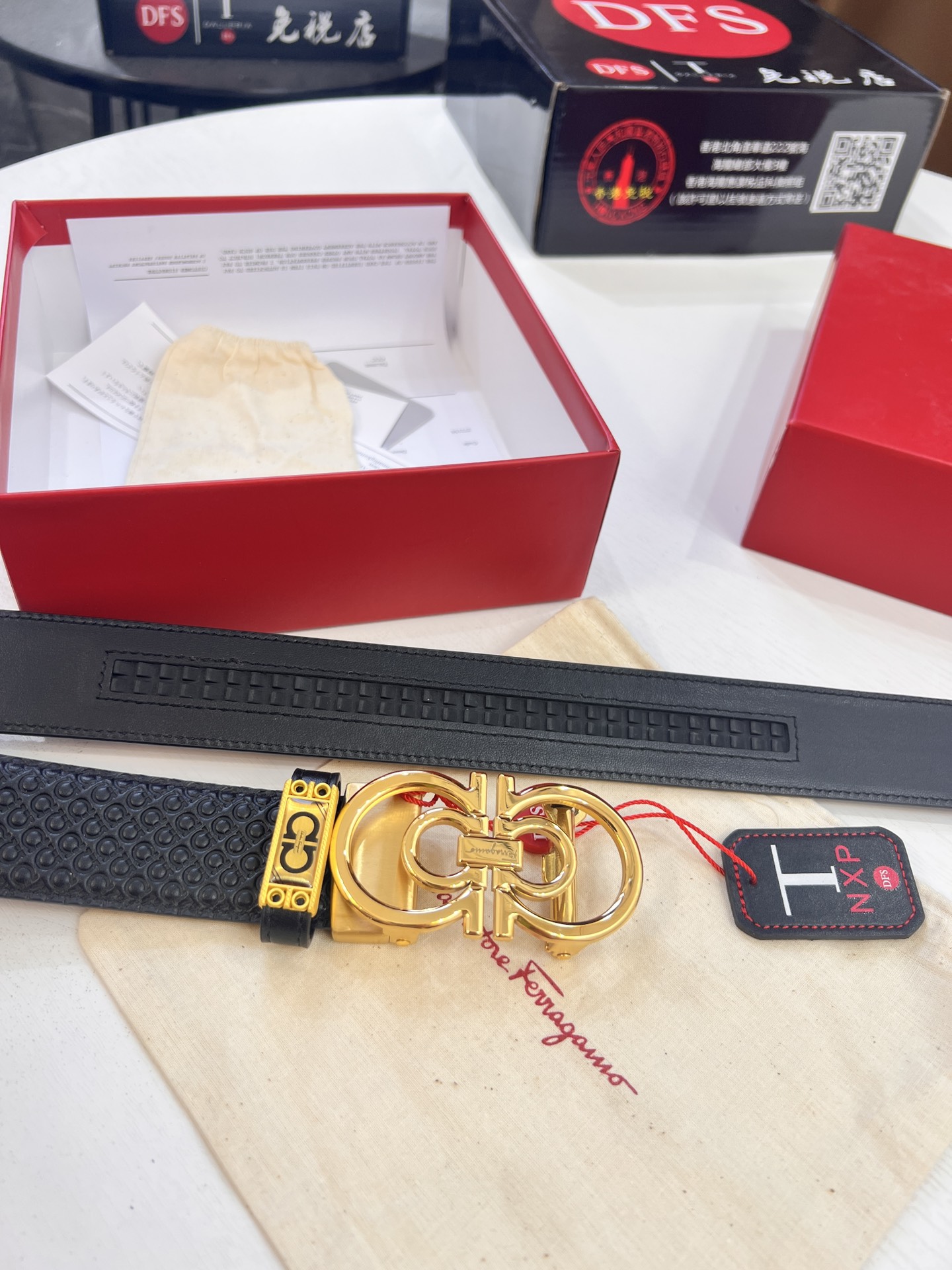 Streetwear Belt Ferragamo 320362 size:3.5cm - vstockx