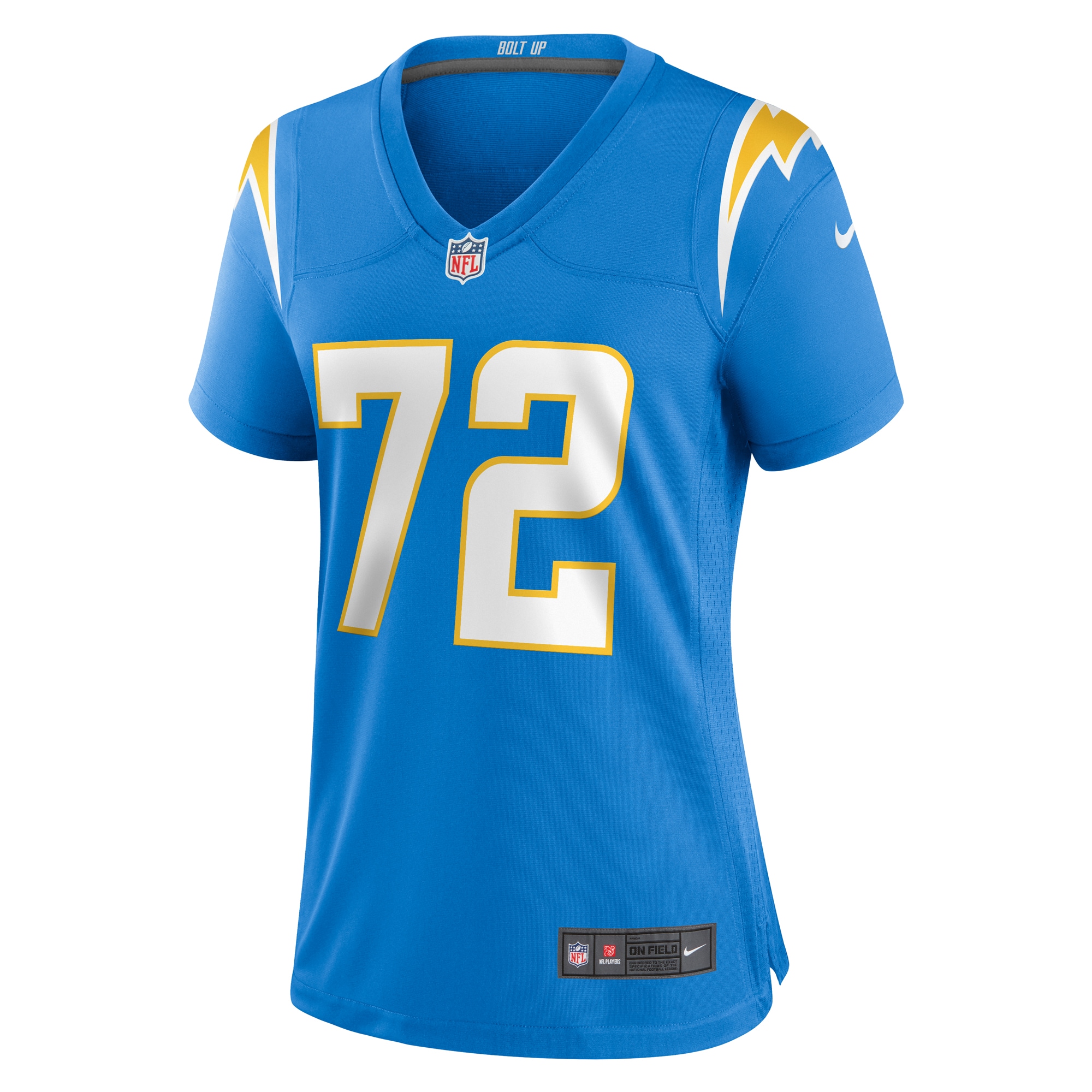 Jerrod Clark Los Angeles Chargers Nike Women's Team Game Jersey - Powder Blue - vstockx