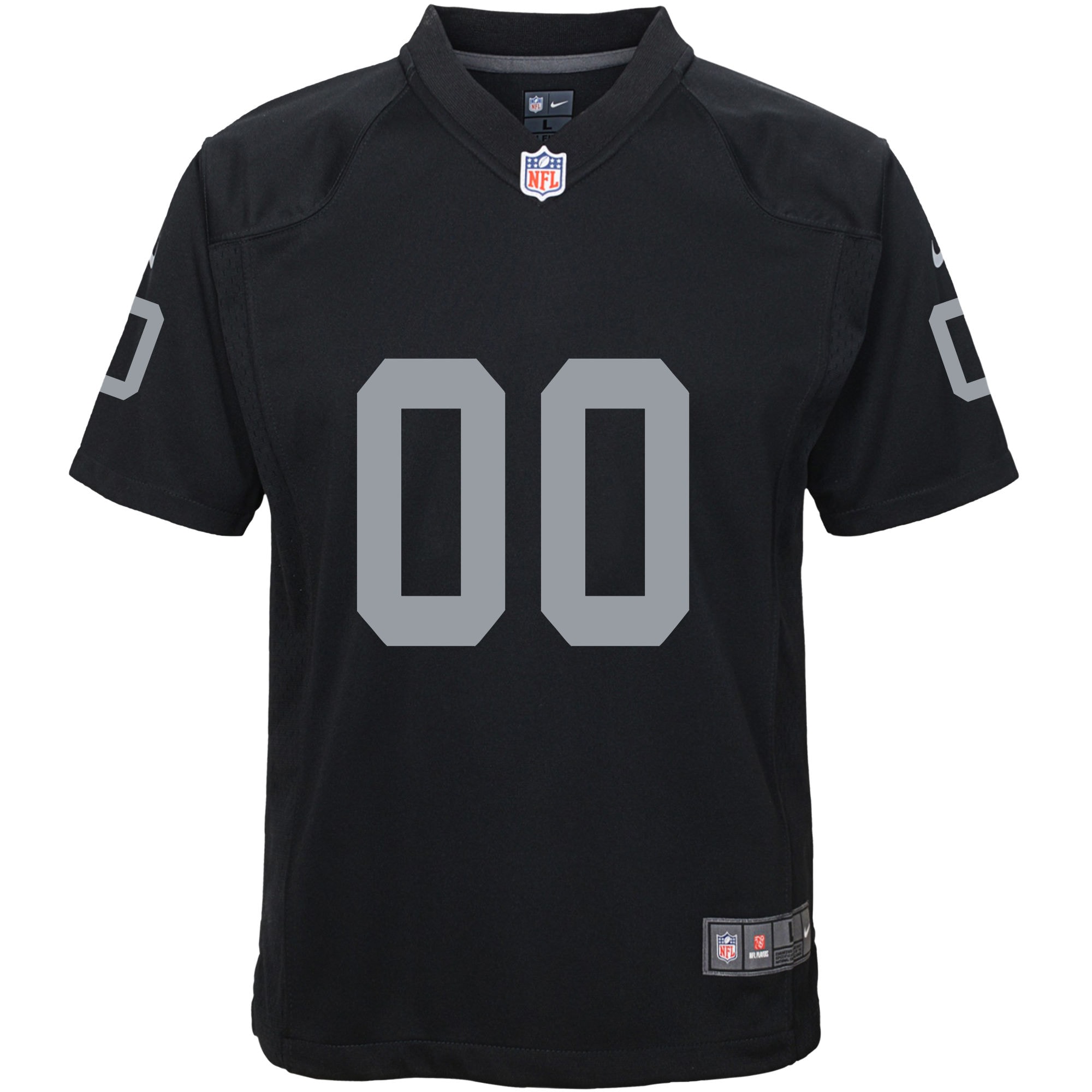 Nike Las Vegas Raiders Youth Custom Game Jersey - Black - vstockx